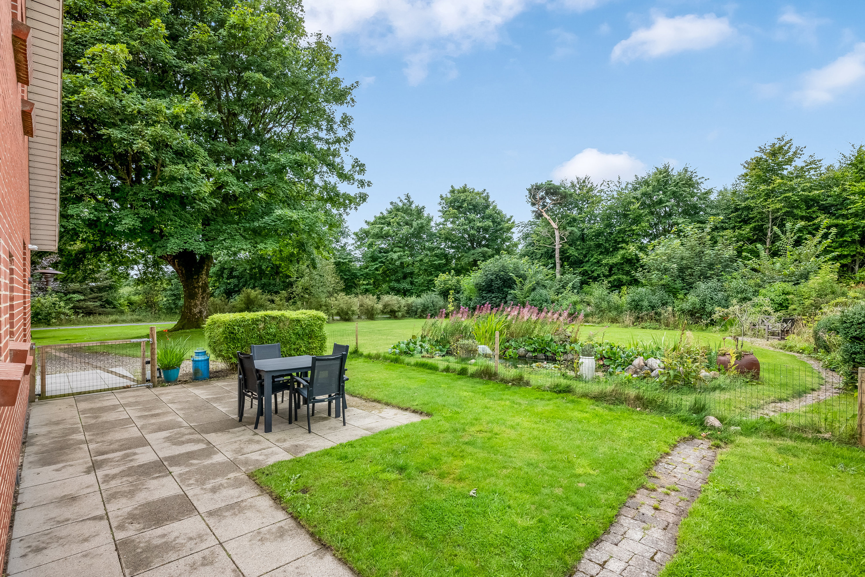 Fremhævet terrasse billede i fuldskærmstilstand. Billede af Tinkerdalsvej 3, Skave, 7500 Holstebro