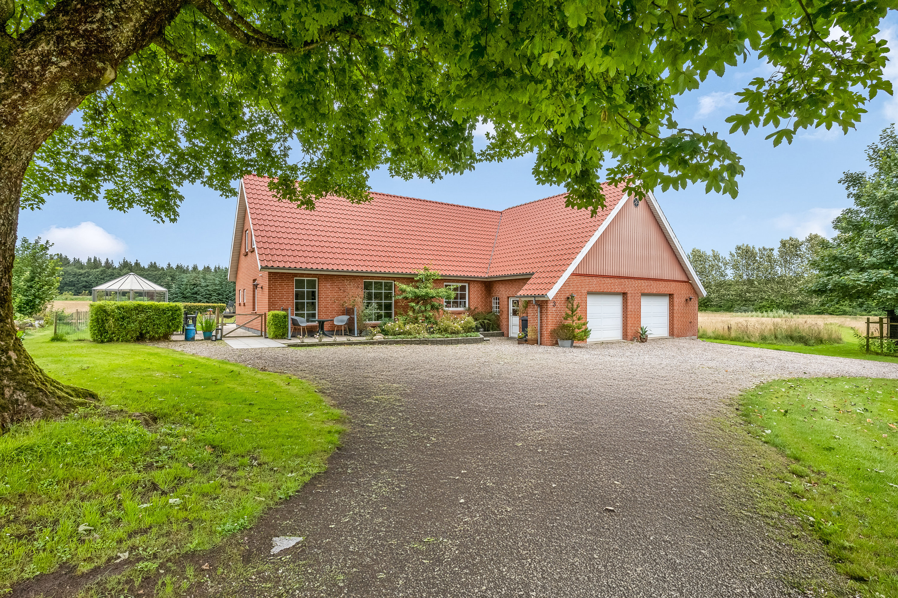 Fremhævet ejendommen billede i fuldskærmstilstand. Billede af Tinkerdalsvej 3, Skave, 7500 Holstebro