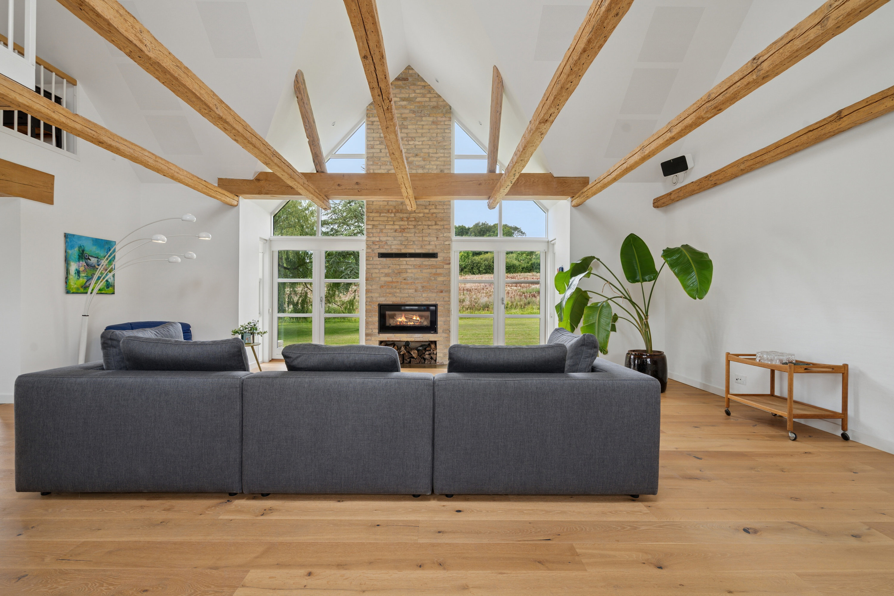 Fremhævet stue billede i fuldskærmstilstand. Billede af Vædehave 18 (en del) og Vædehave 16, 5462 Morud