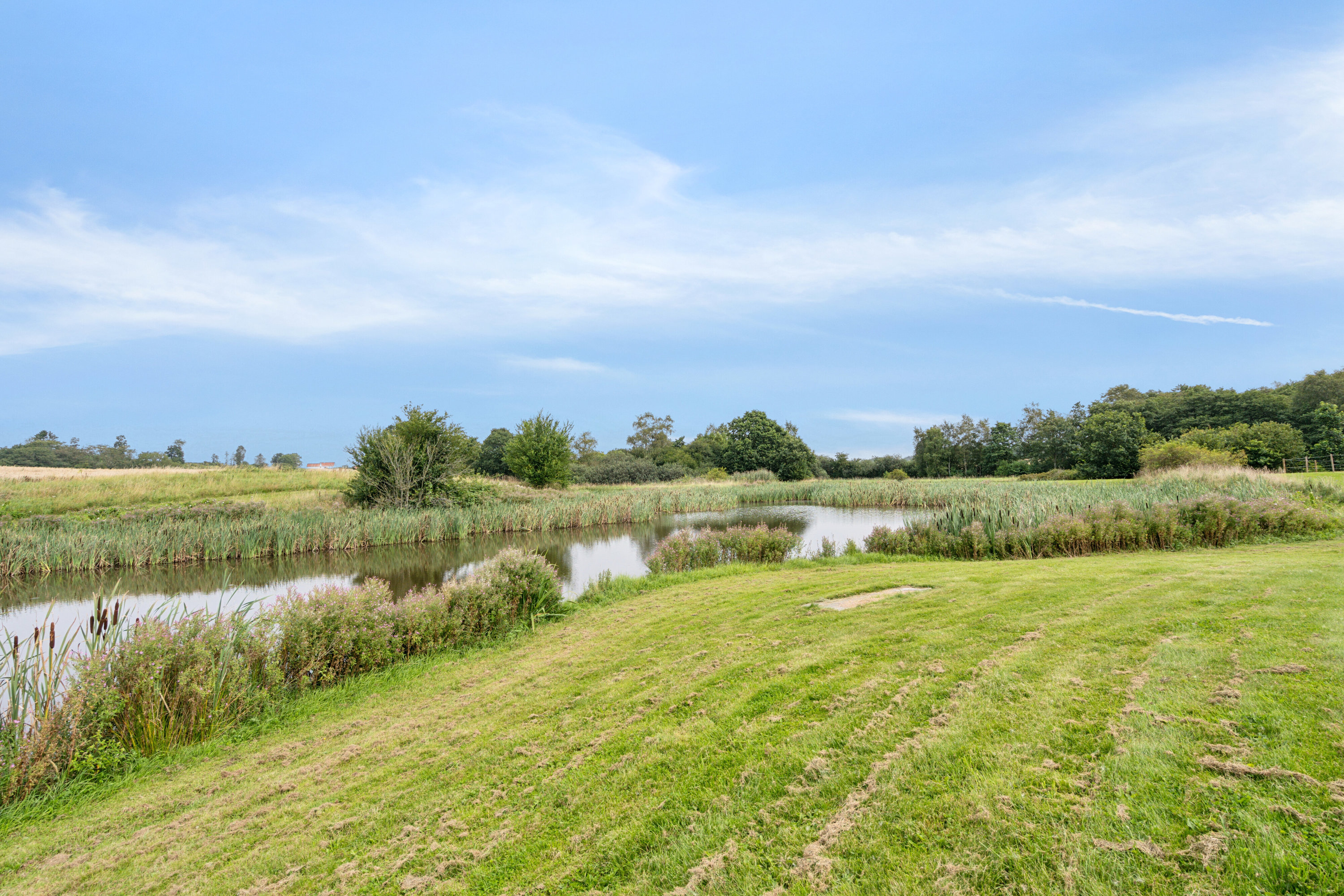 Fremhævet have billede i fuldskærmstilstand. Billede af Vædehave 18 (en del) og Vædehave 16, 5462 Morud