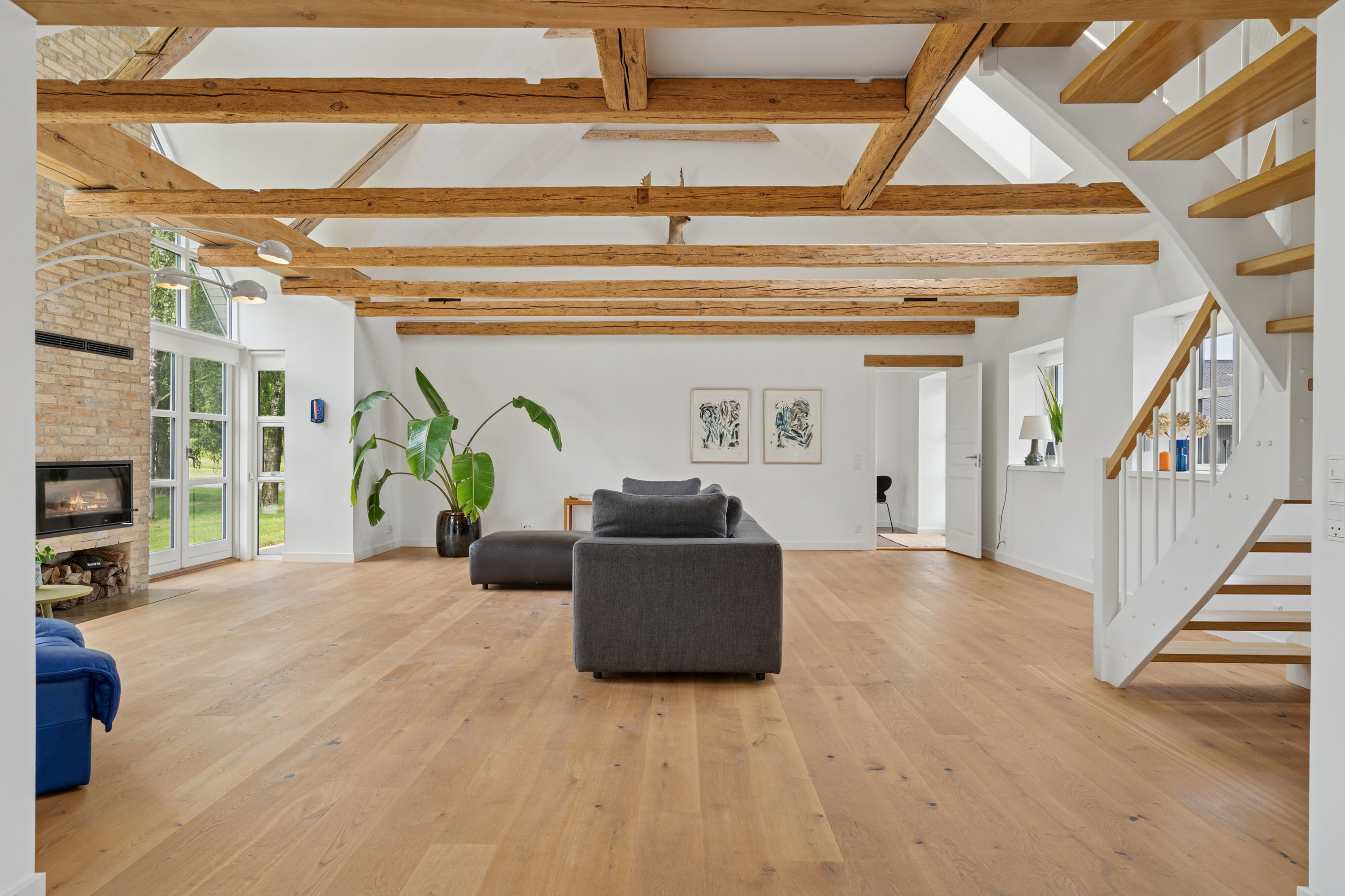 Fremhævet stue billede i fuldskærmstilstand. Billede af Vædehave 18 (en del) og Vædehave 16, 5462 Morud