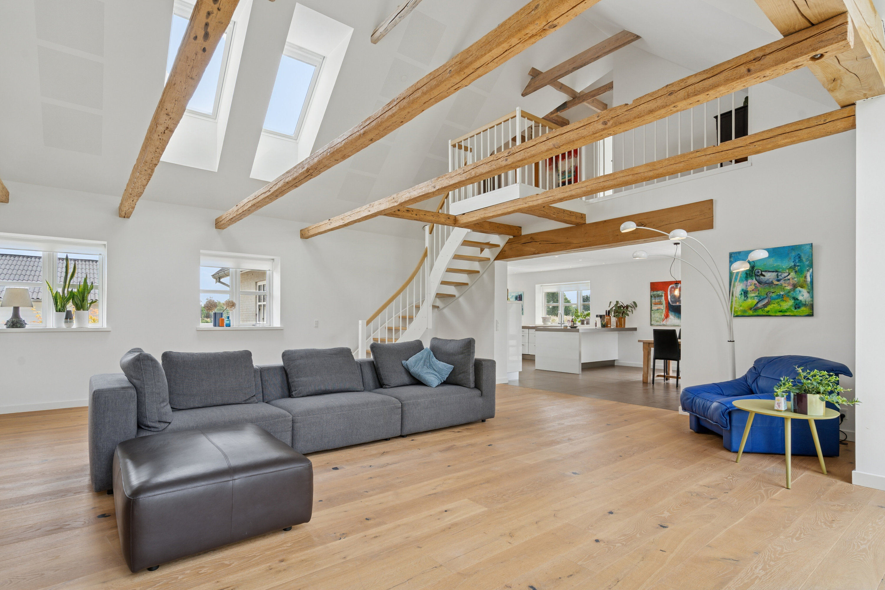 Fremhævet stue billede i fuldskærmstilstand. Billede af Vædehave 18 (en del) og Vædehave 16, 5462 Morud