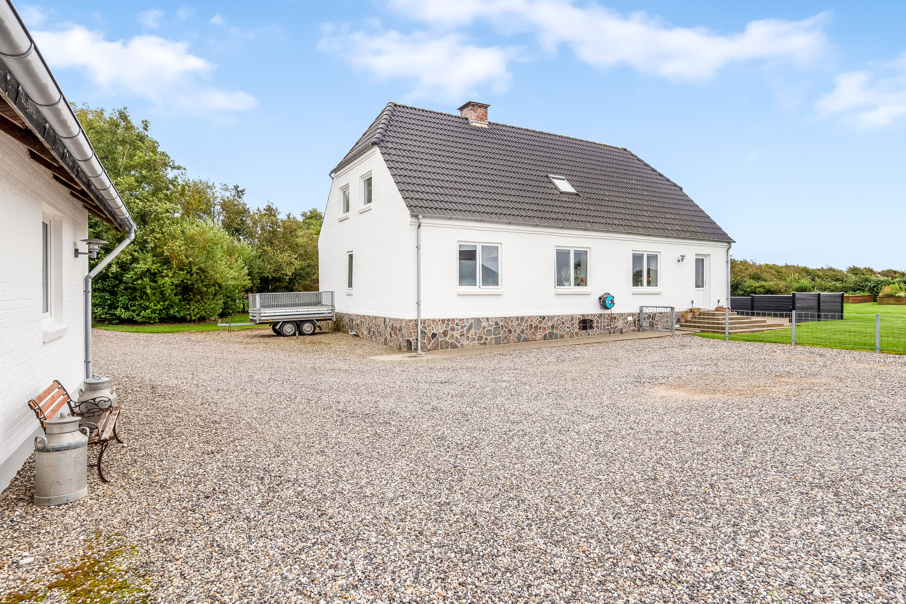 Fremhævet stuehus billede i fuldskærmstilstand. Billede af Ejsingholmvej 27, Ejsingholm, 7830 Vinderup