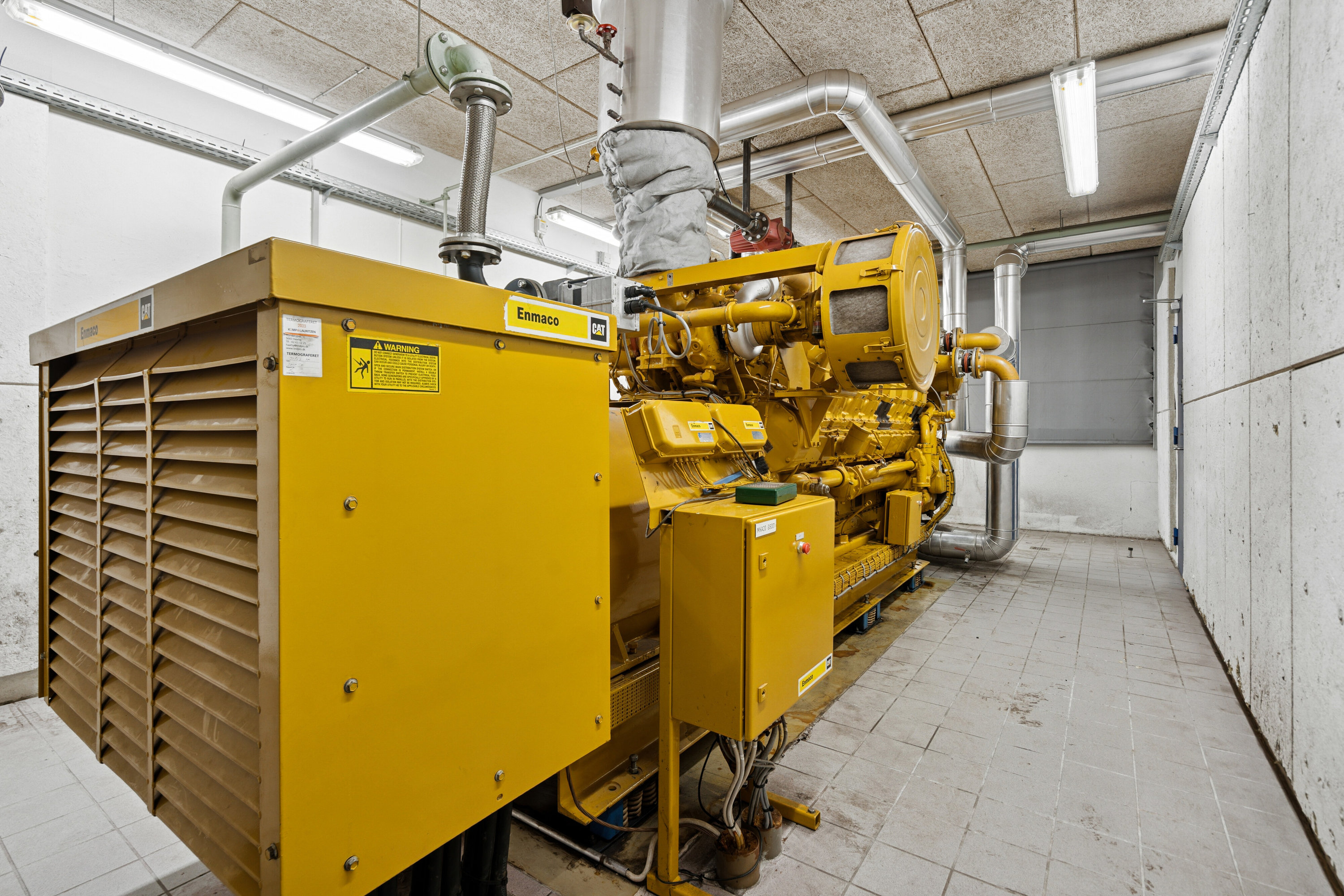 Fremhævet kraftvarmeanlæg billede i fuldskærmstilstand. Billede af Neversvej 40, 5690 Tommerup