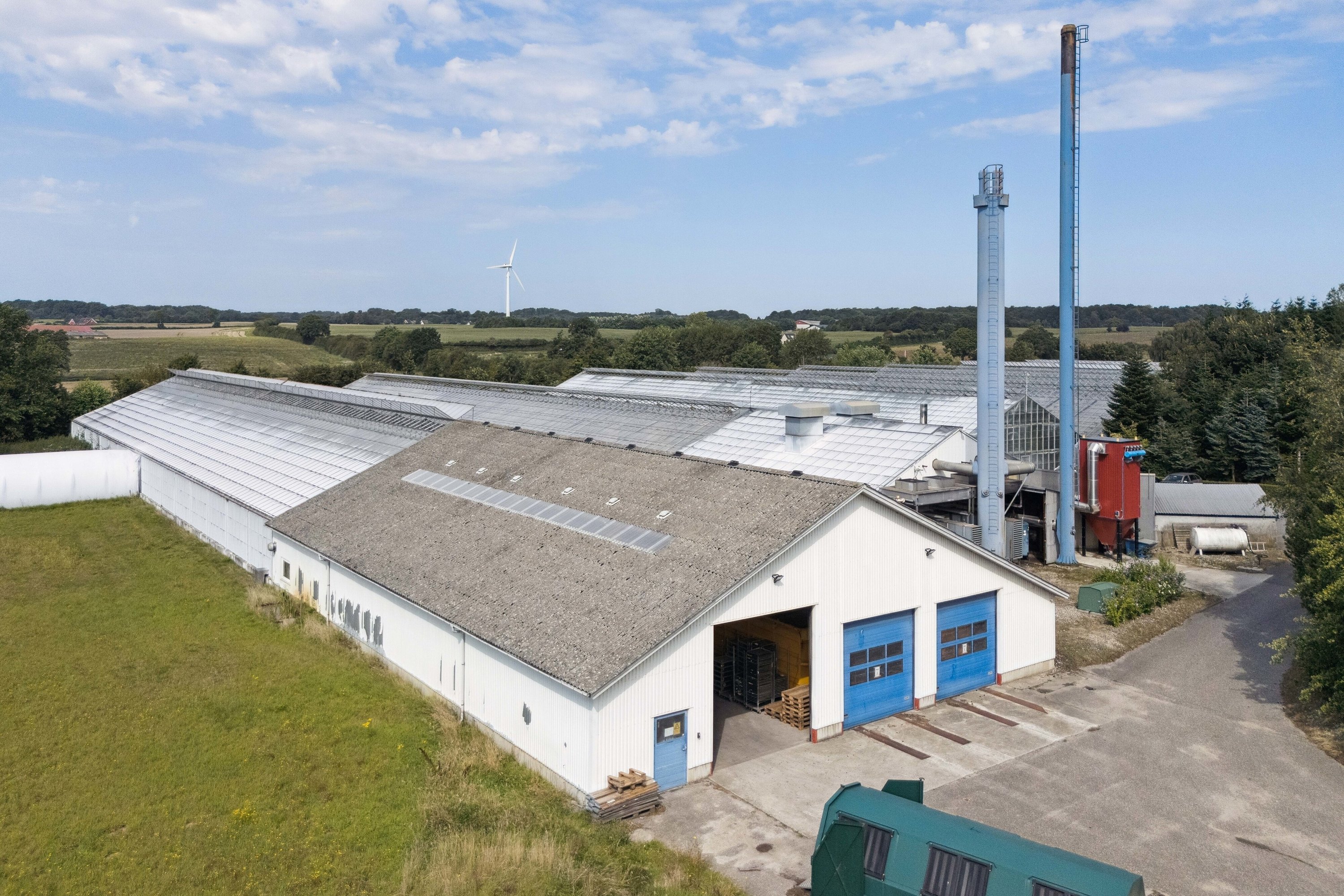 Fremhævet set fra syd billede i fuldskærmstilstand. Billede af Neversvej 40, 5690 Tommerup