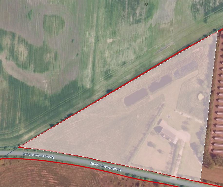 Fremhævet  billede i fuldskærmstilstand. Billede af Sdr Svenstrupvej 3, del af, Bjert, 7830 Vinderup