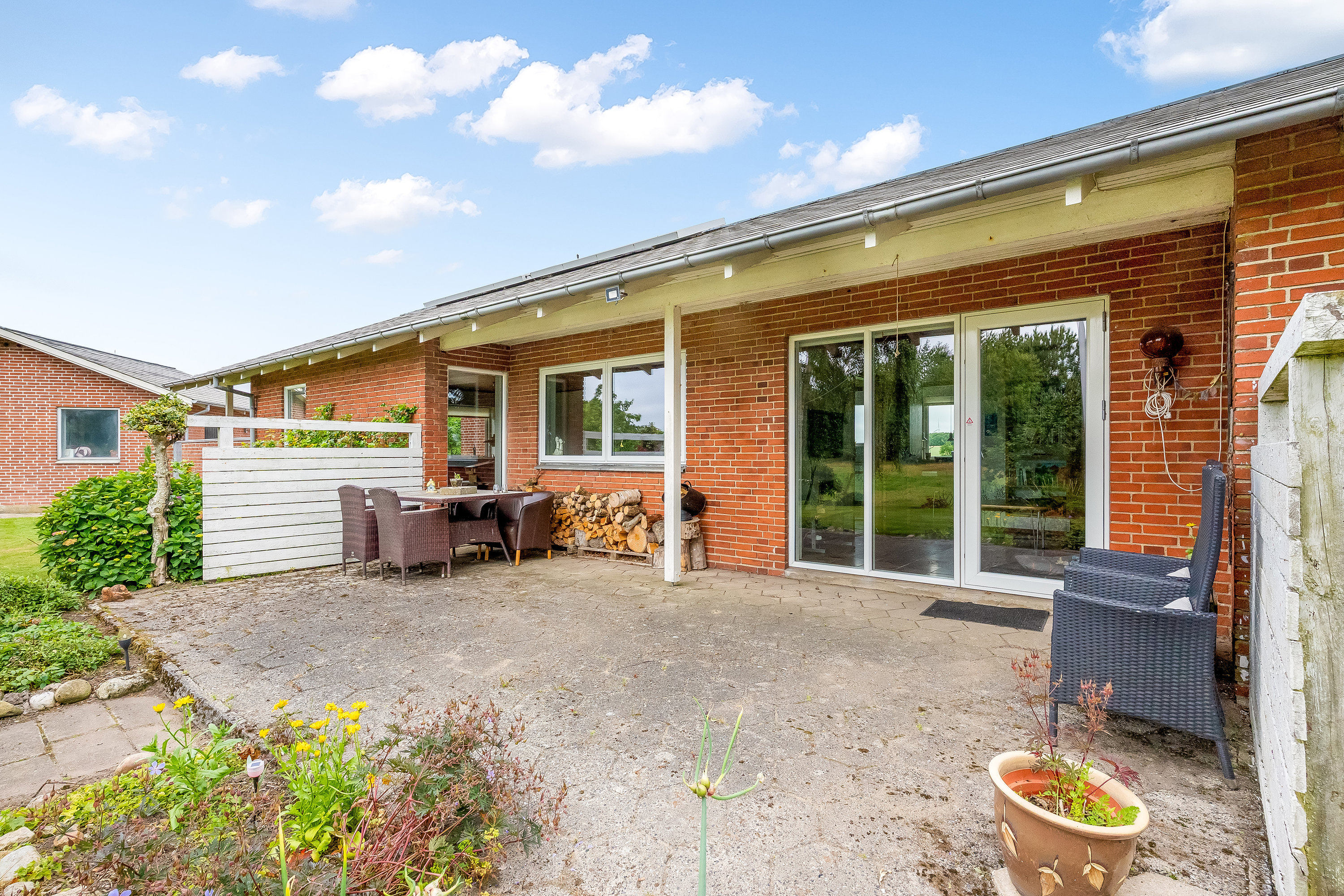 Fremhævet terrasse billede i fuldskærmstilstand. Billede af Del af Mosebyvej 34, 7500 Holstebro