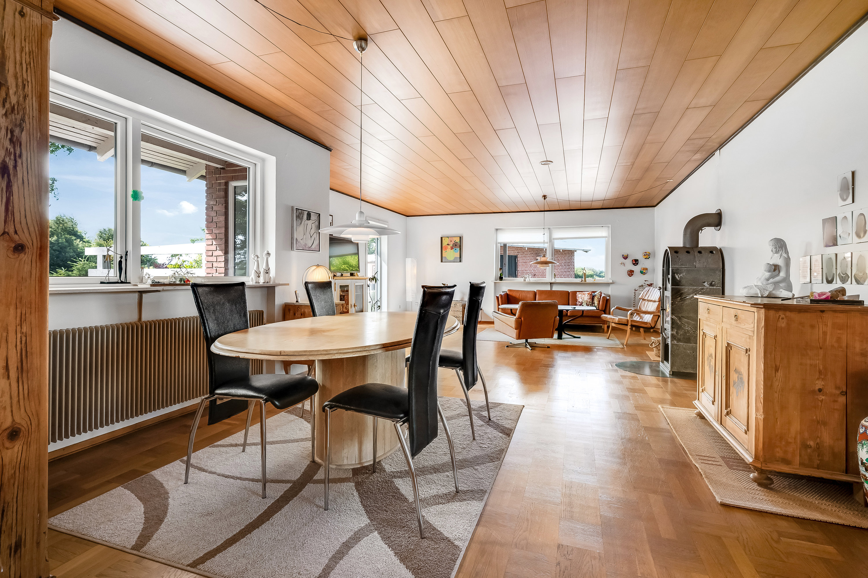 Fremhævet stue billede i fuldskærmstilstand. Billede af Del af Mosebyvej 34, 7500 Holstebro