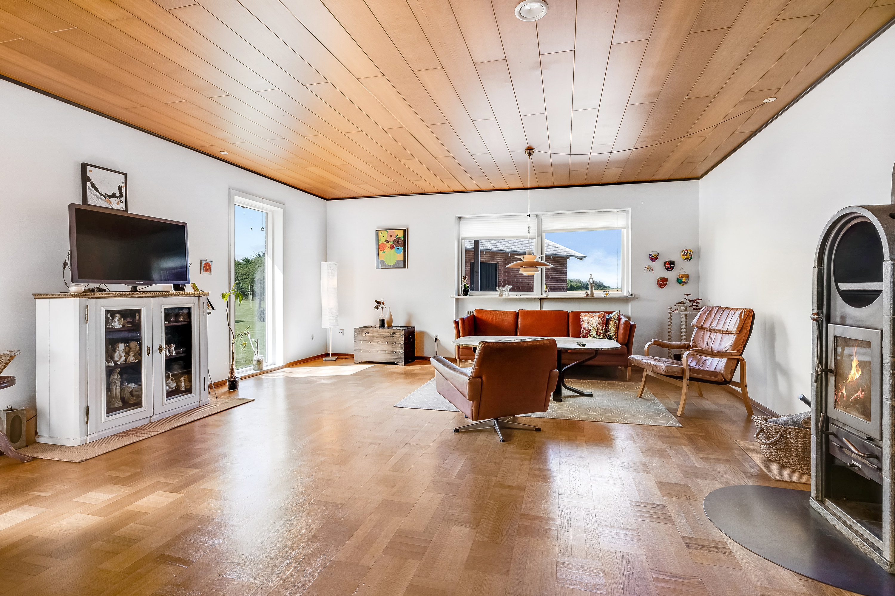 Fremhævet stue billede i fuldskærmstilstand. Billede af Del af Mosebyvej 34, 7500 Holstebro