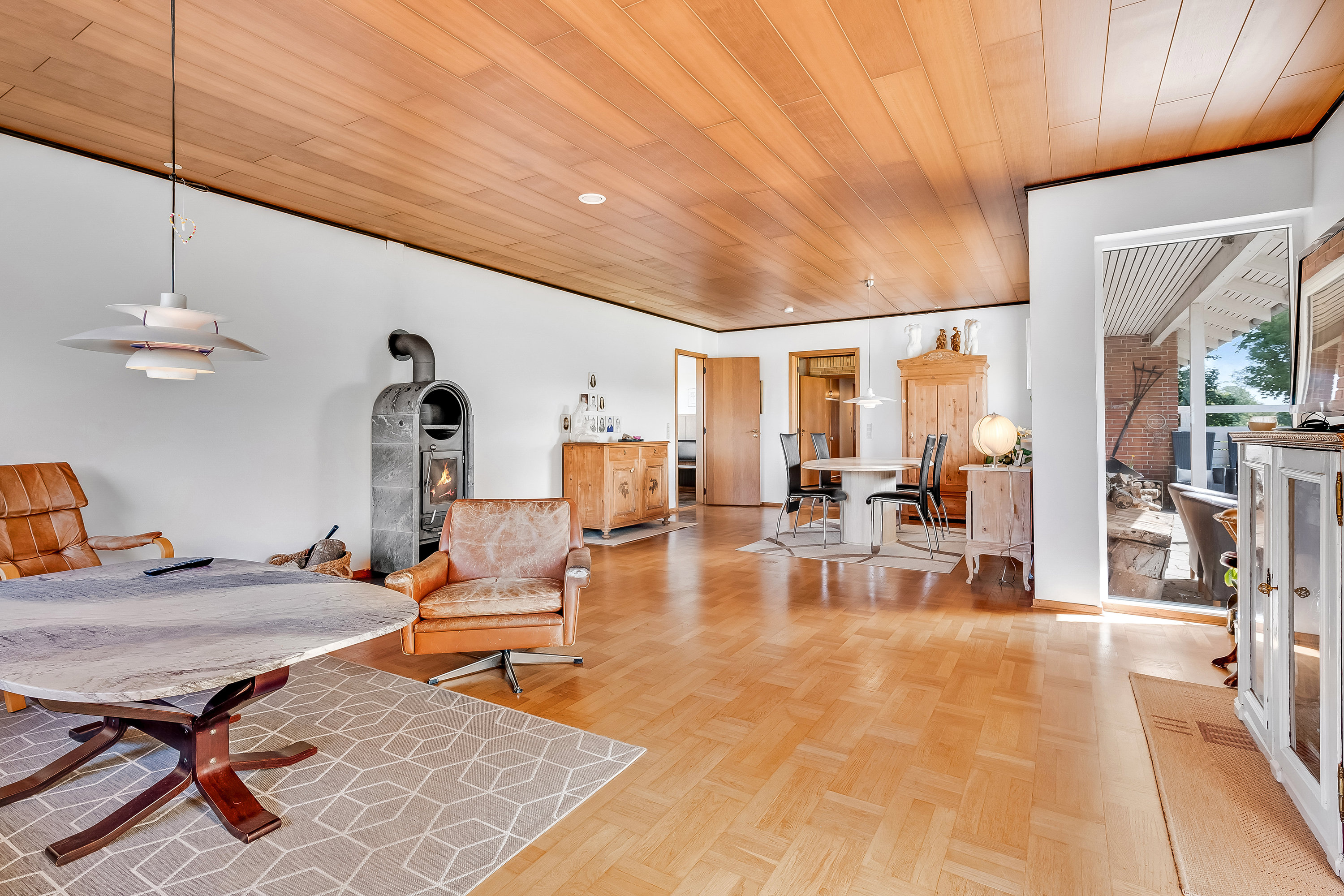 Fremhævet stue billede i fuldskærmstilstand. Billede af Del af Mosebyvej 34, 7500 Holstebro