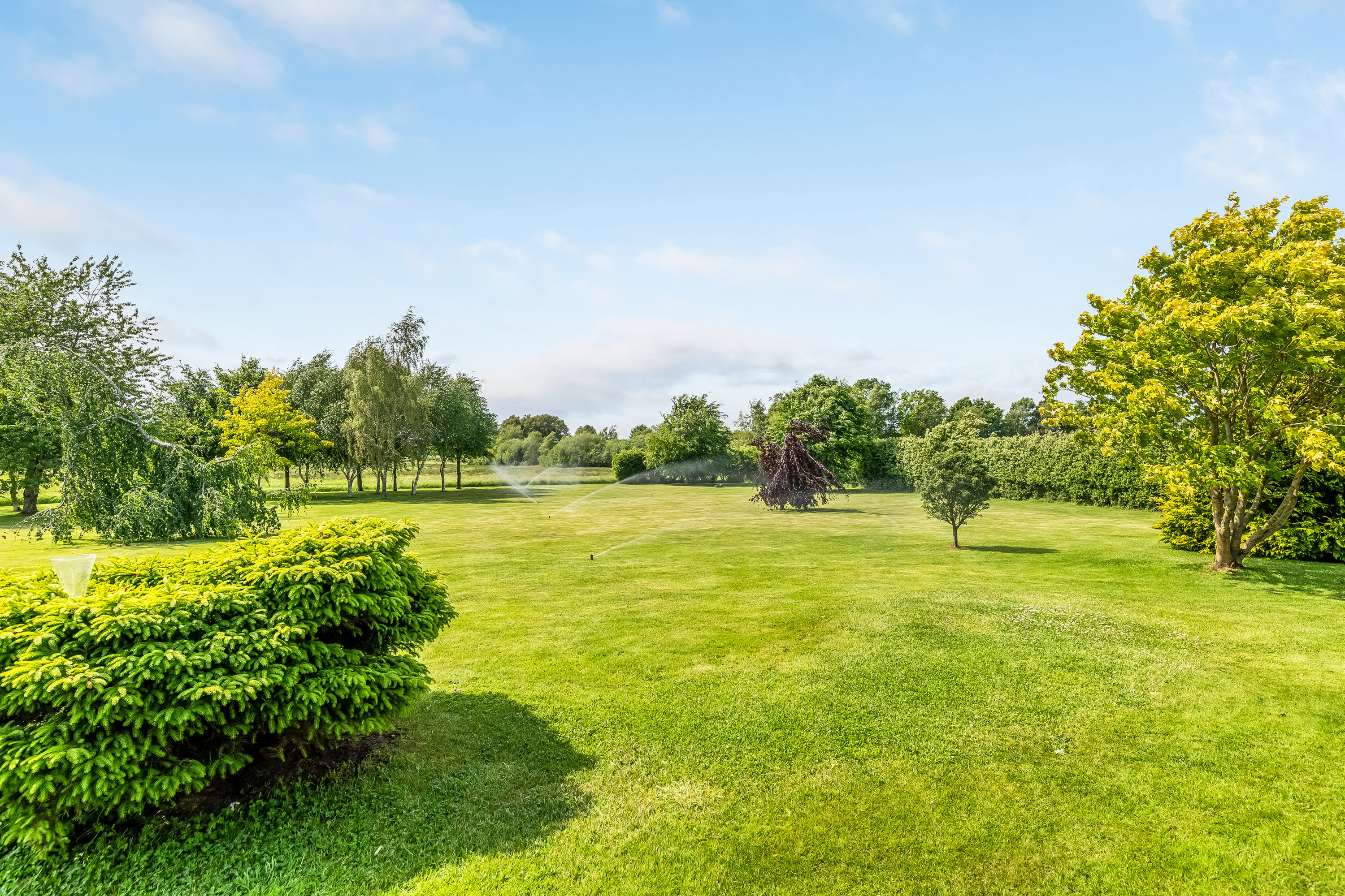 Fremhævet have billede i fuldskærmstilstand. Billede af Birkemosevej 10 Udstykning, Karstoft, 6933 Kibæk