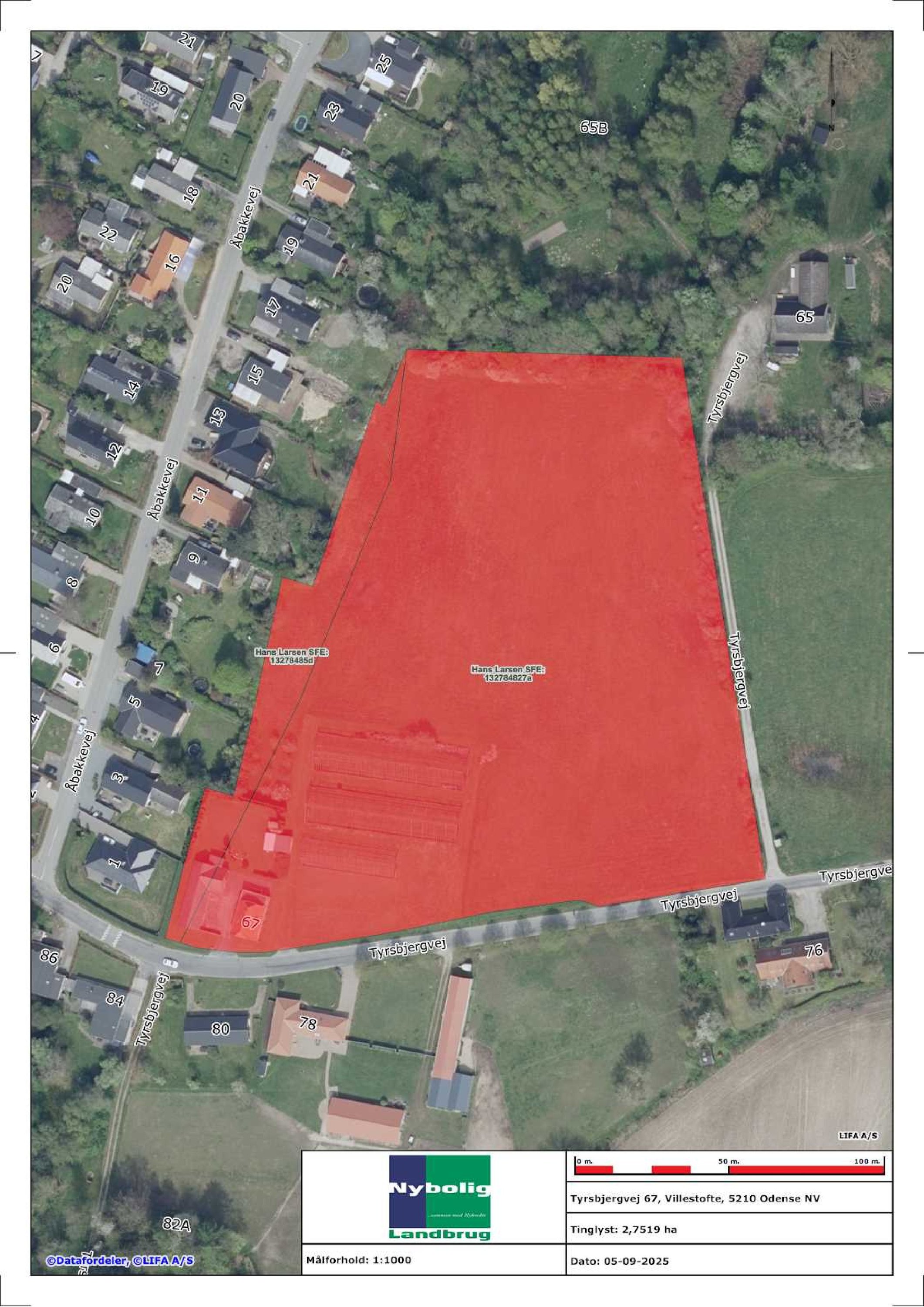 Fremhævet  billede i fuldskærmstilstand. Billede af Tyrsbjergvej 67, Villestofte, 5210 Odense NV