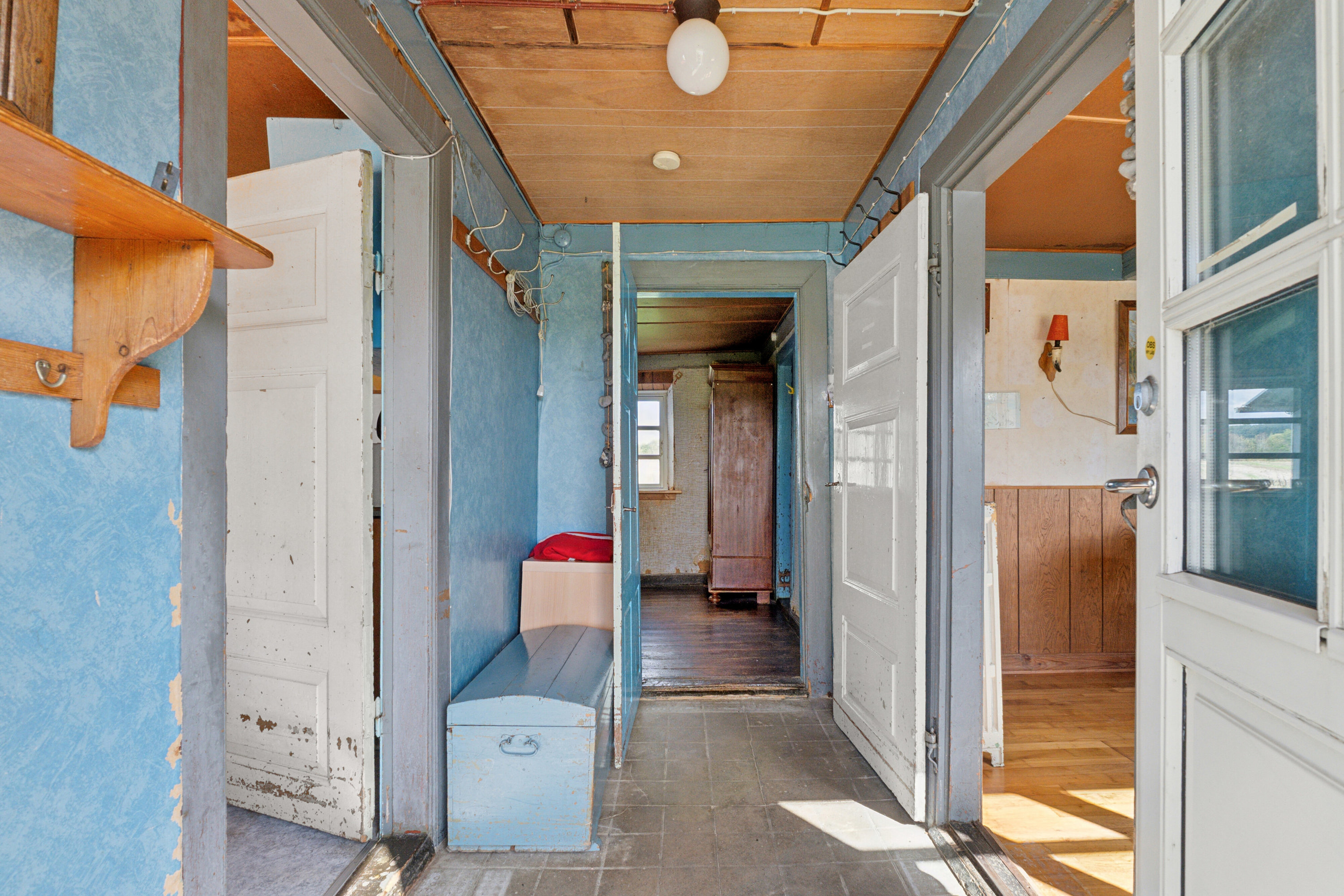 Fremhævet gang billede i fuldskærmstilstand. Billede af Toftevej 8, V Hæsinge, 5672 Broby