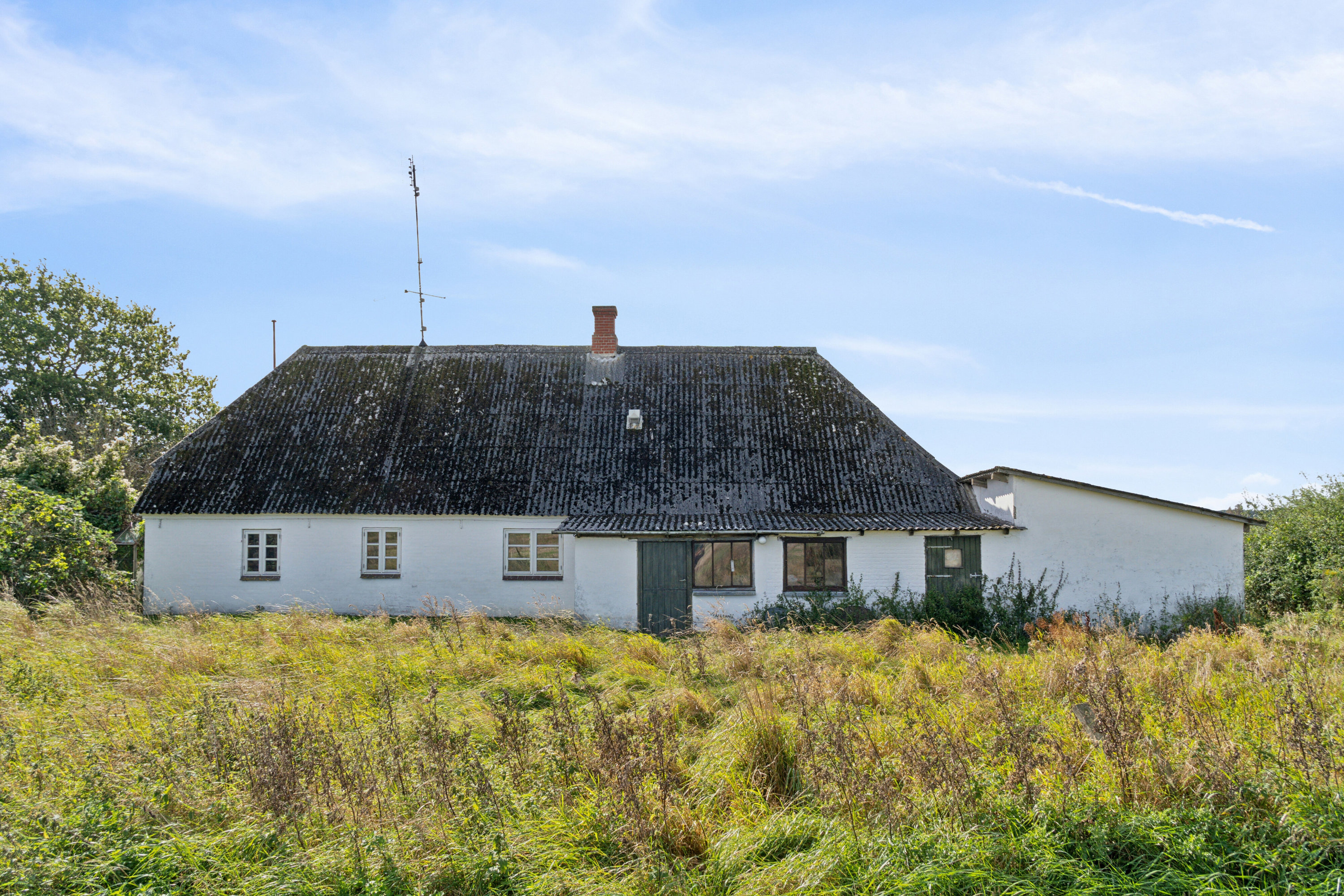 Miniaturebillede 2: set fra haven. Billede af Toftevej 8, V Hæsinge, 5672 Broby