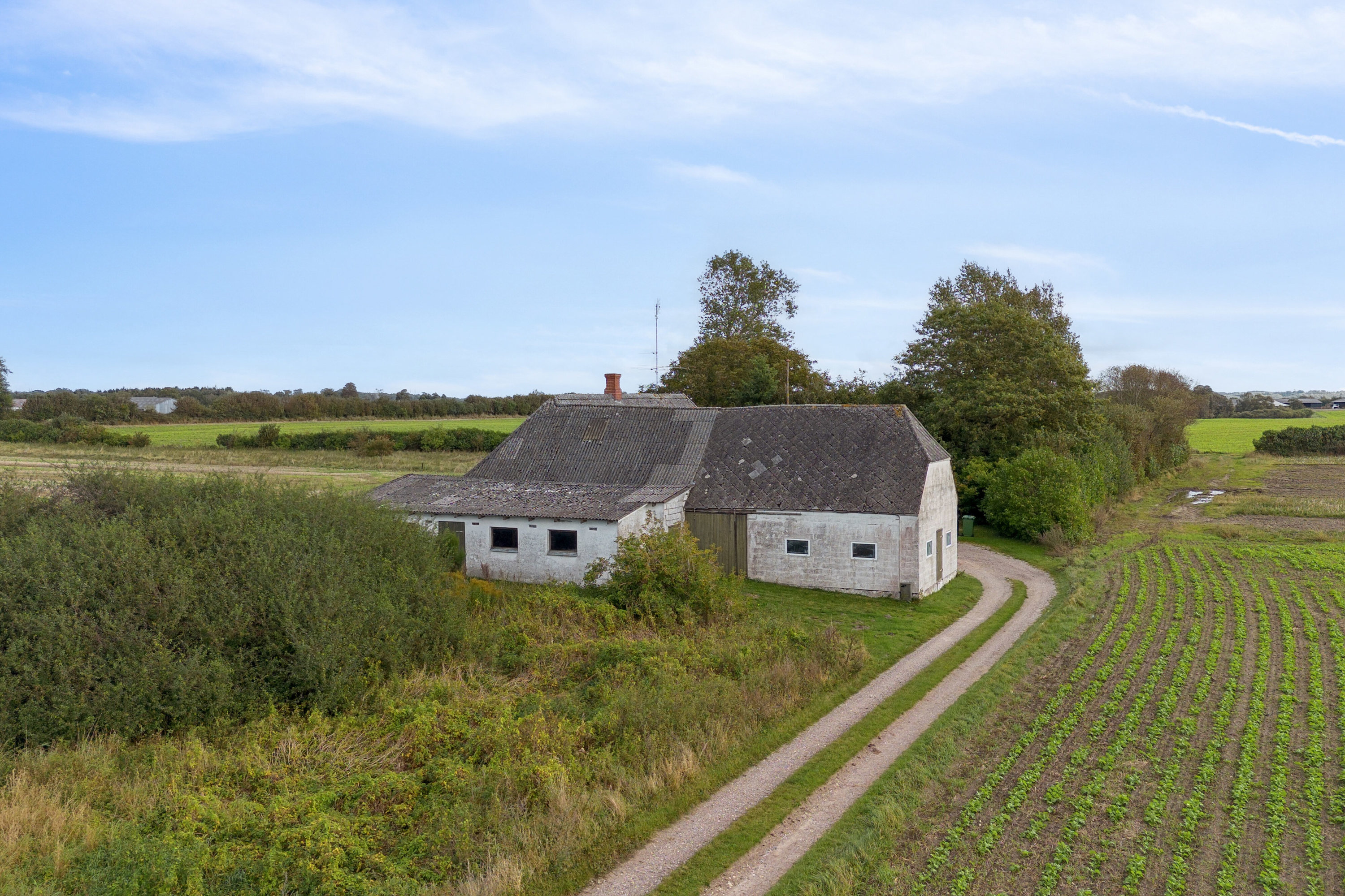 Fremhævet på vej til ejendommen billede i fuldskærmstilstand. Billede af Toftevej 8, V Hæsinge, 5672 Broby