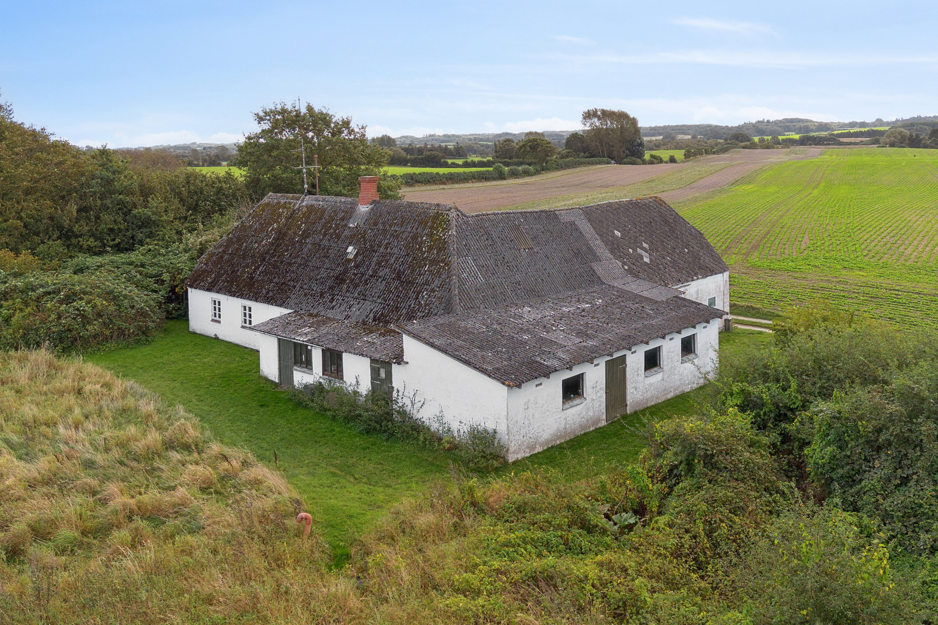 Fremhævet kig fra nord til syd billede i fuldskærmstilstand. Billede af Toftevej 8, V Hæsinge, 5672 Broby