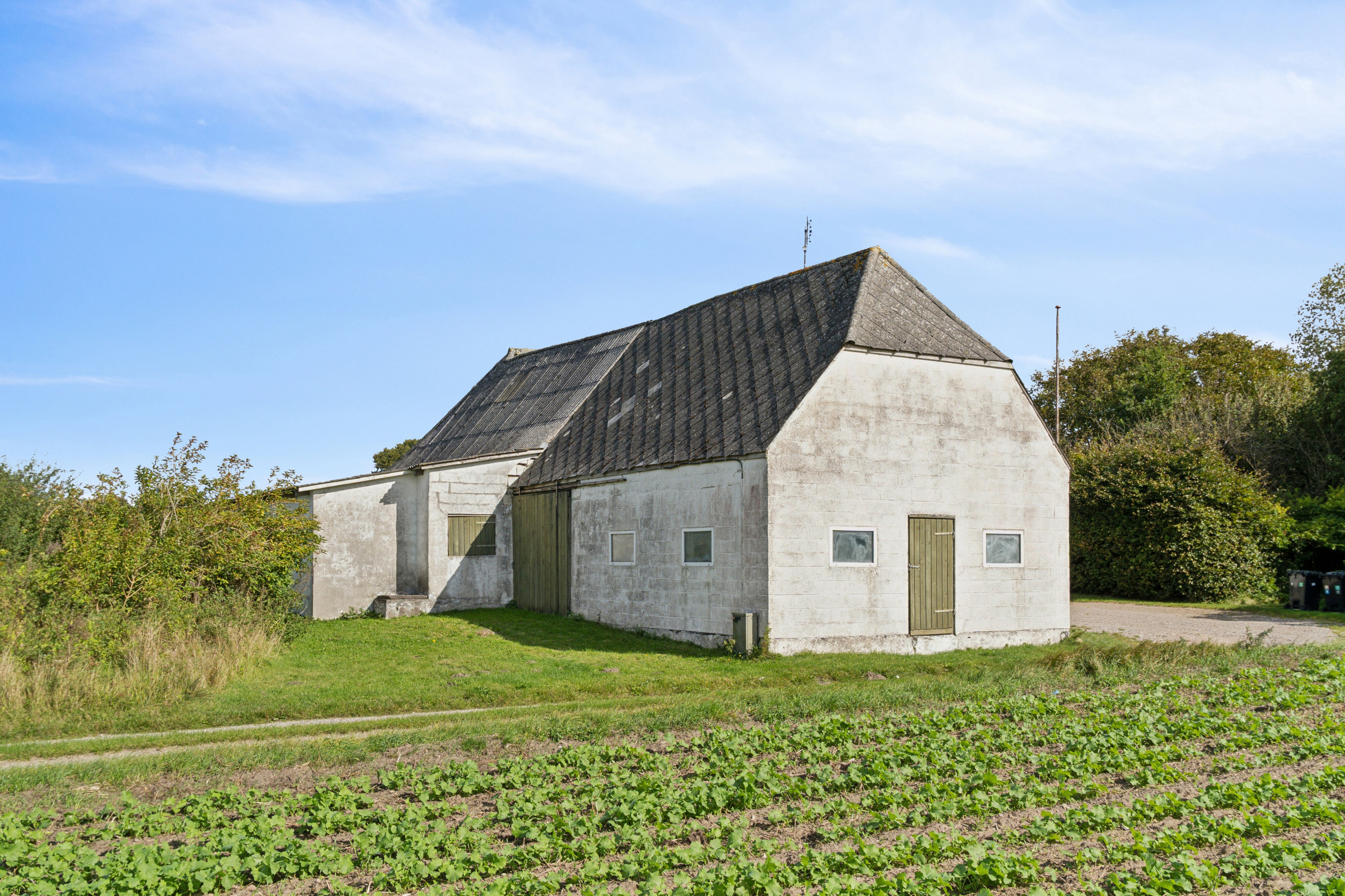 Fremhævet set fra mark billede i fuldskærmstilstand. Billede af Toftevej 8, V Hæsinge, 5672 Broby