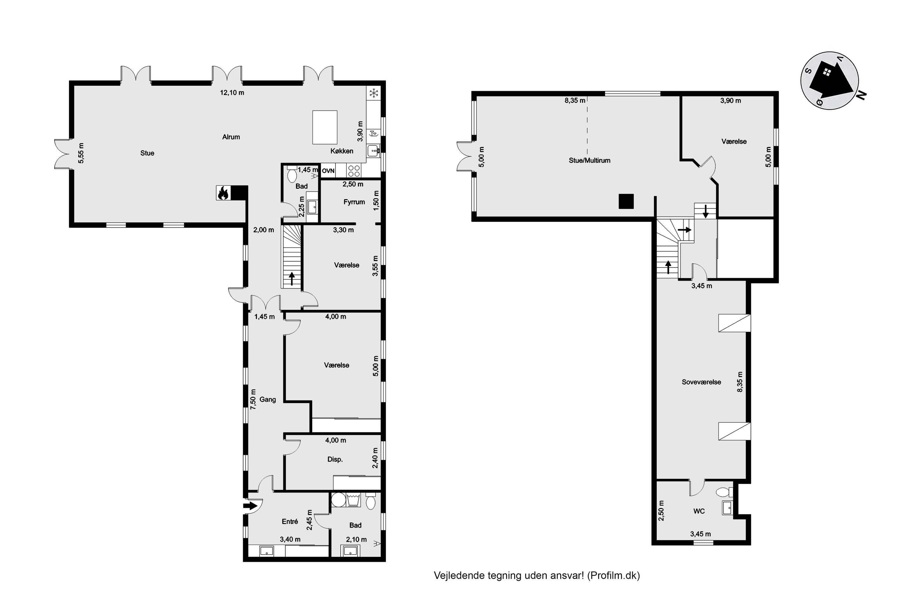 Plantegninger billede af Mosevej 31, Landting, 7830 Vinderup