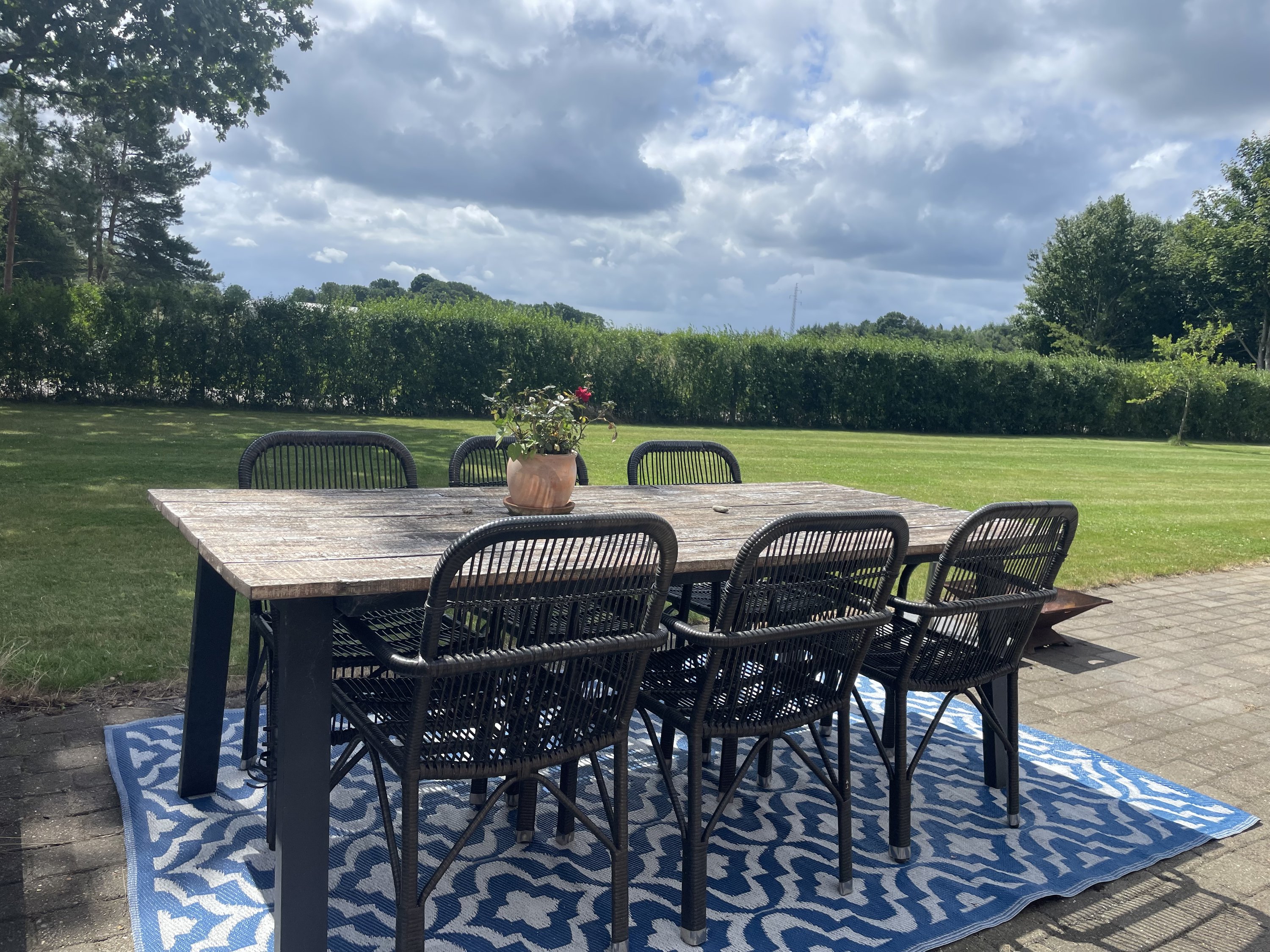 Fremhævet sydvendt terrase billede i fuldskærmstilstand. Billede af Åbølvej 16, 6372 Bylderup-Bov