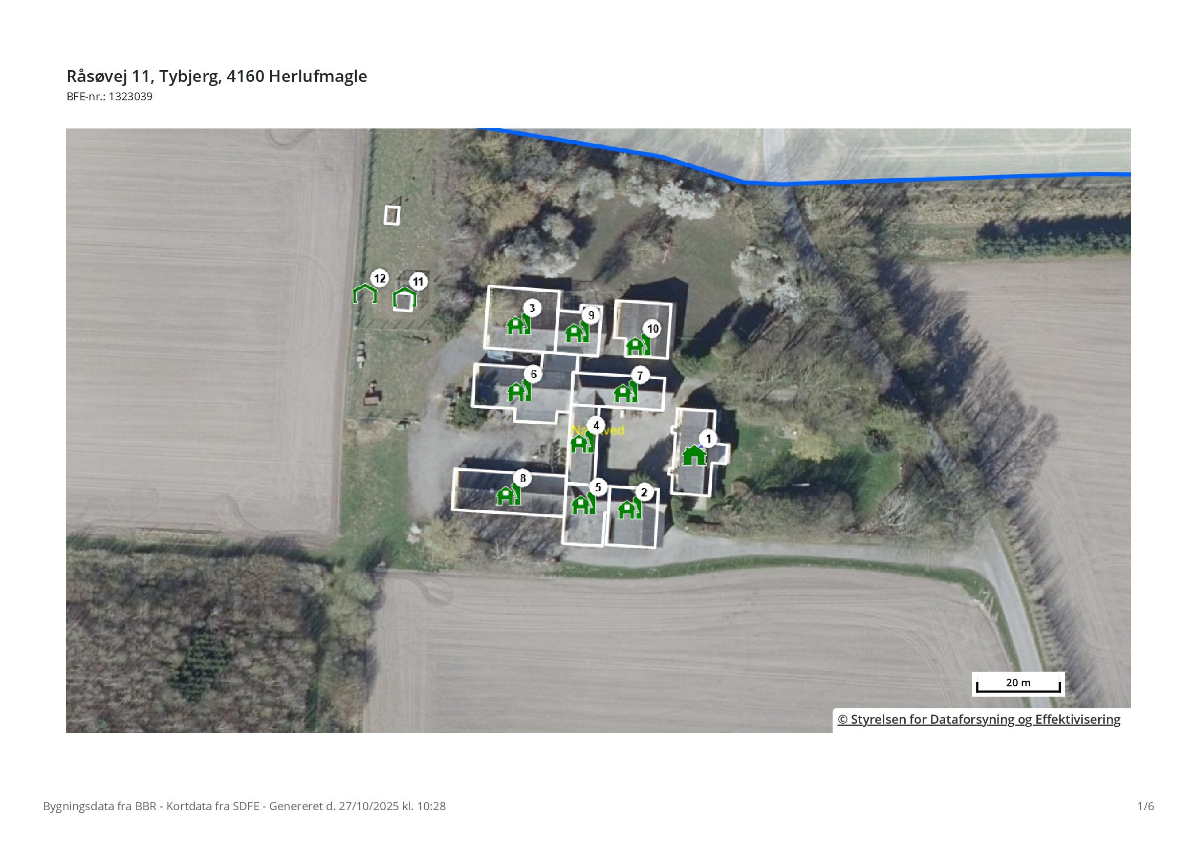 Fremhævet  billede i fuldskærmstilstand. Billede af Råsøvej 11, Tybjerg, 4160 Herlufmagle
