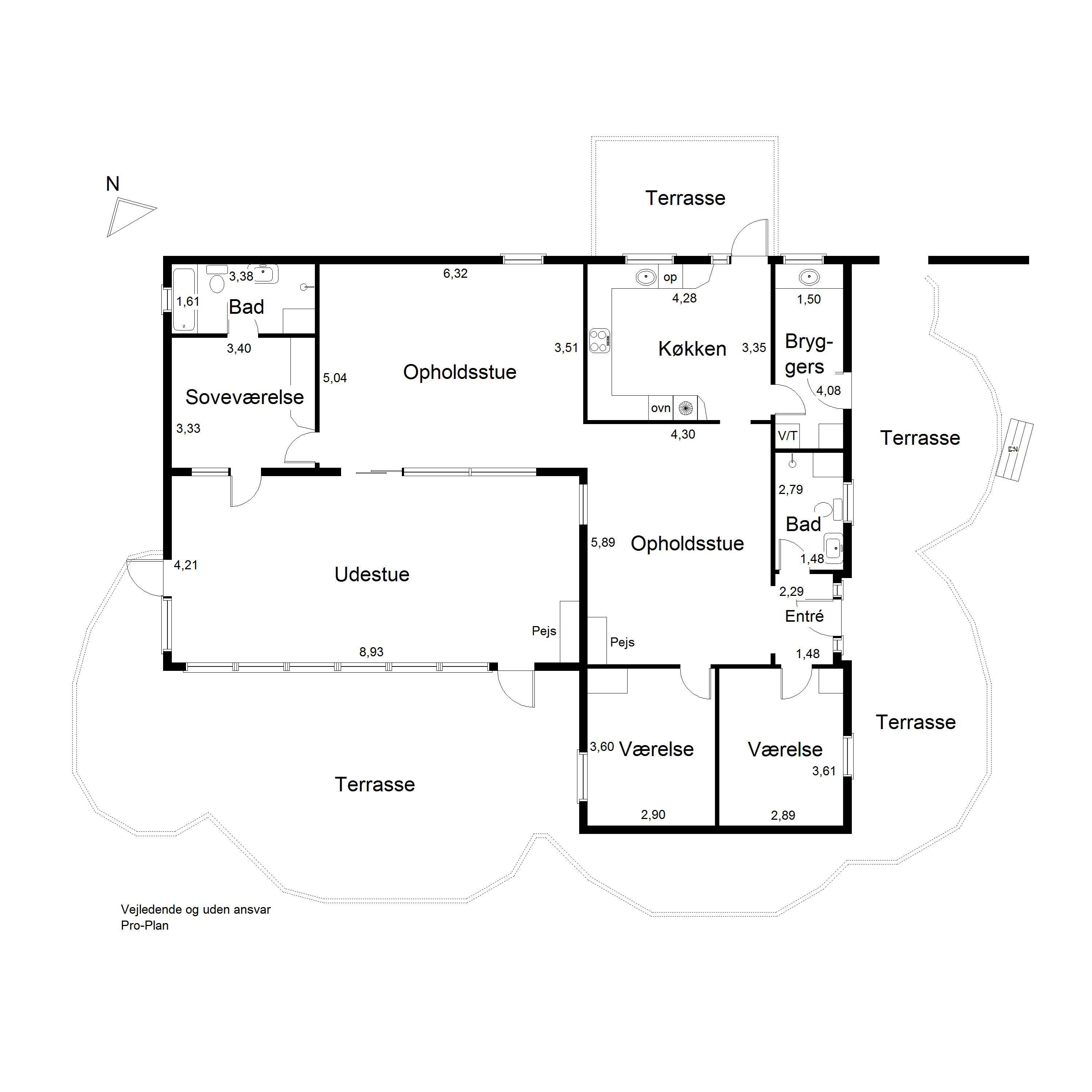 Plantegninger billede af Harndrup Skov 23, Harndrupskov, 5463 Harndrup