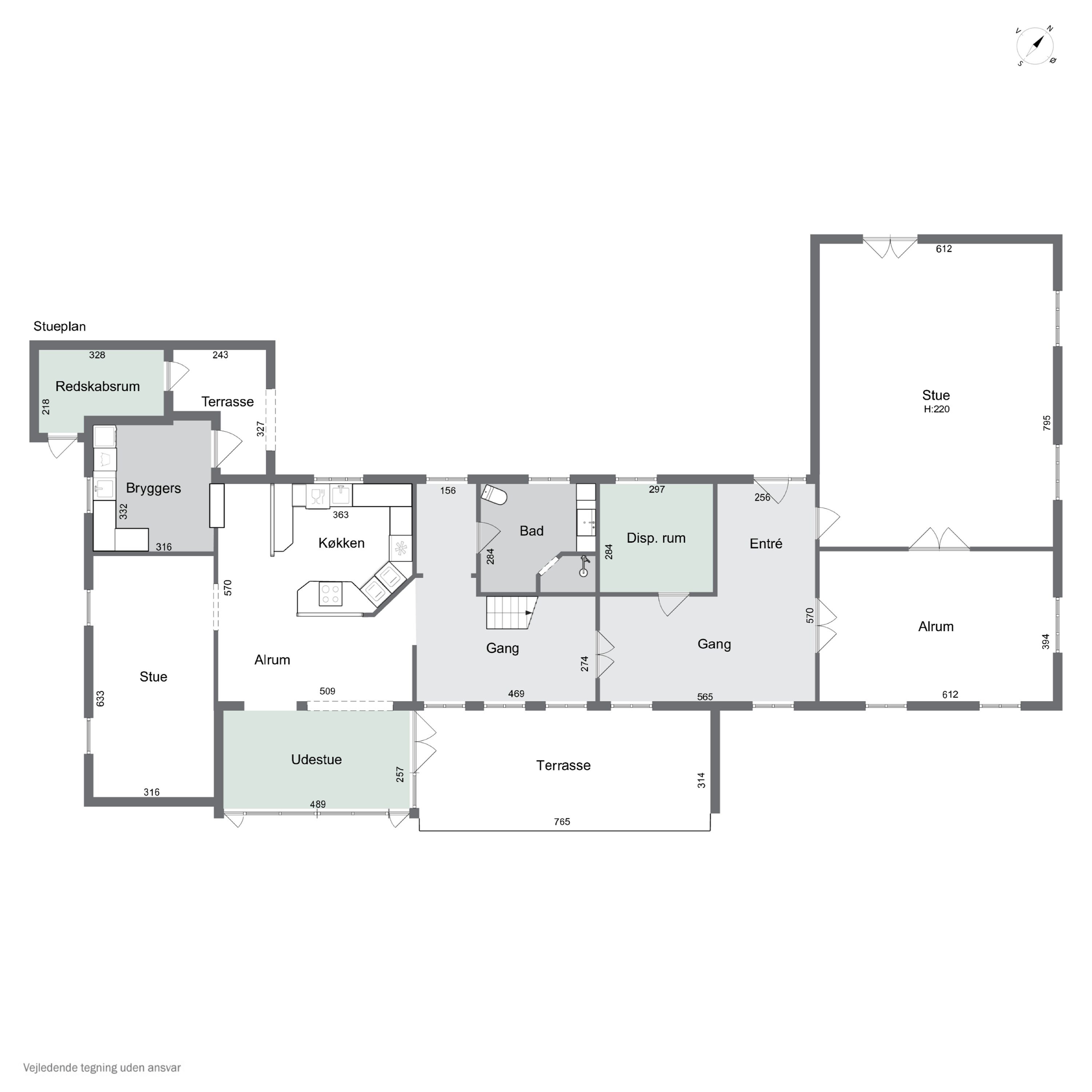 Plantegninger billede af Hovedvejen 18, Rynkeby, 5750 Ringe