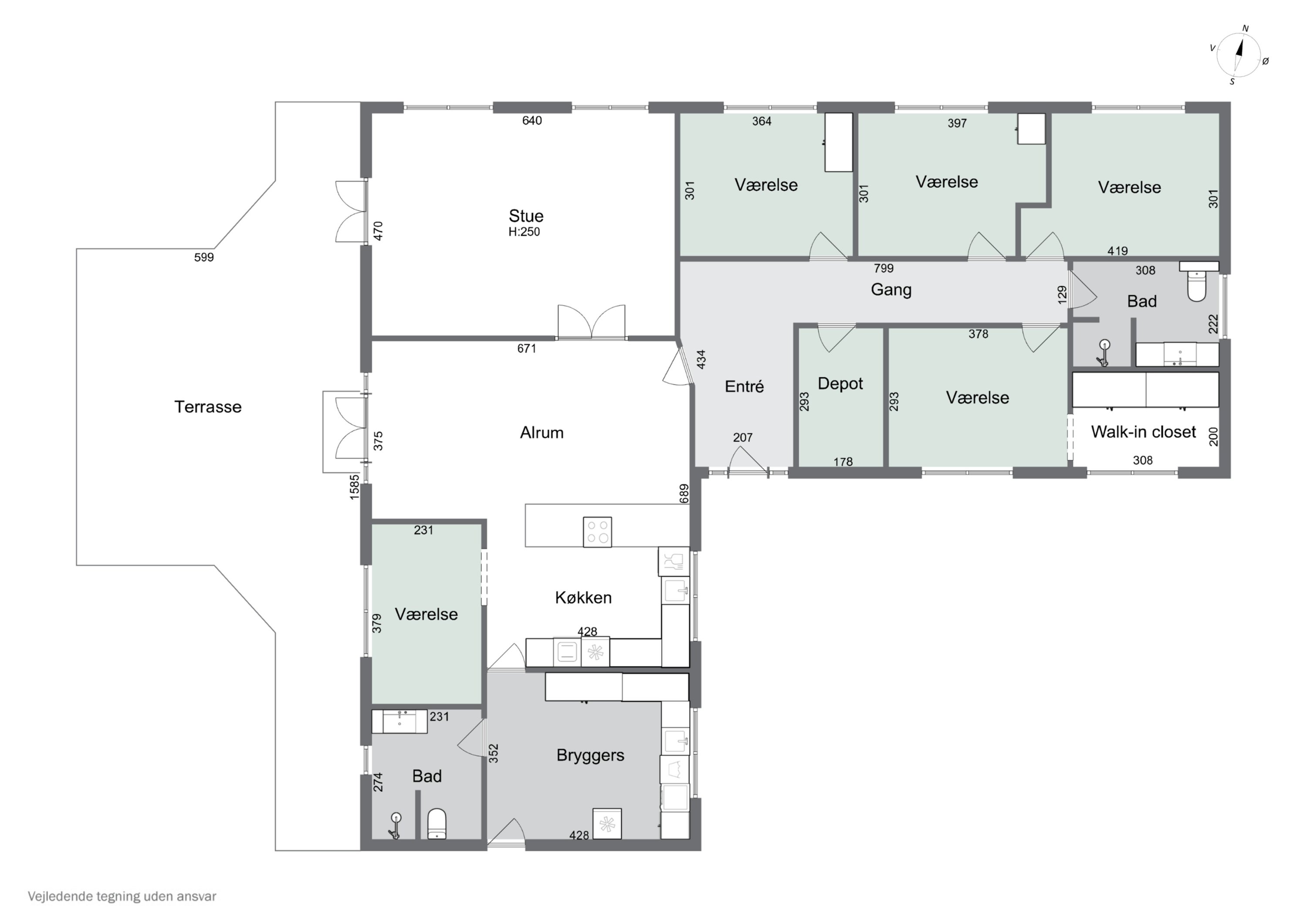 Plantegninger billede af Stævningen 1, Egeskov, 5750 Ringe