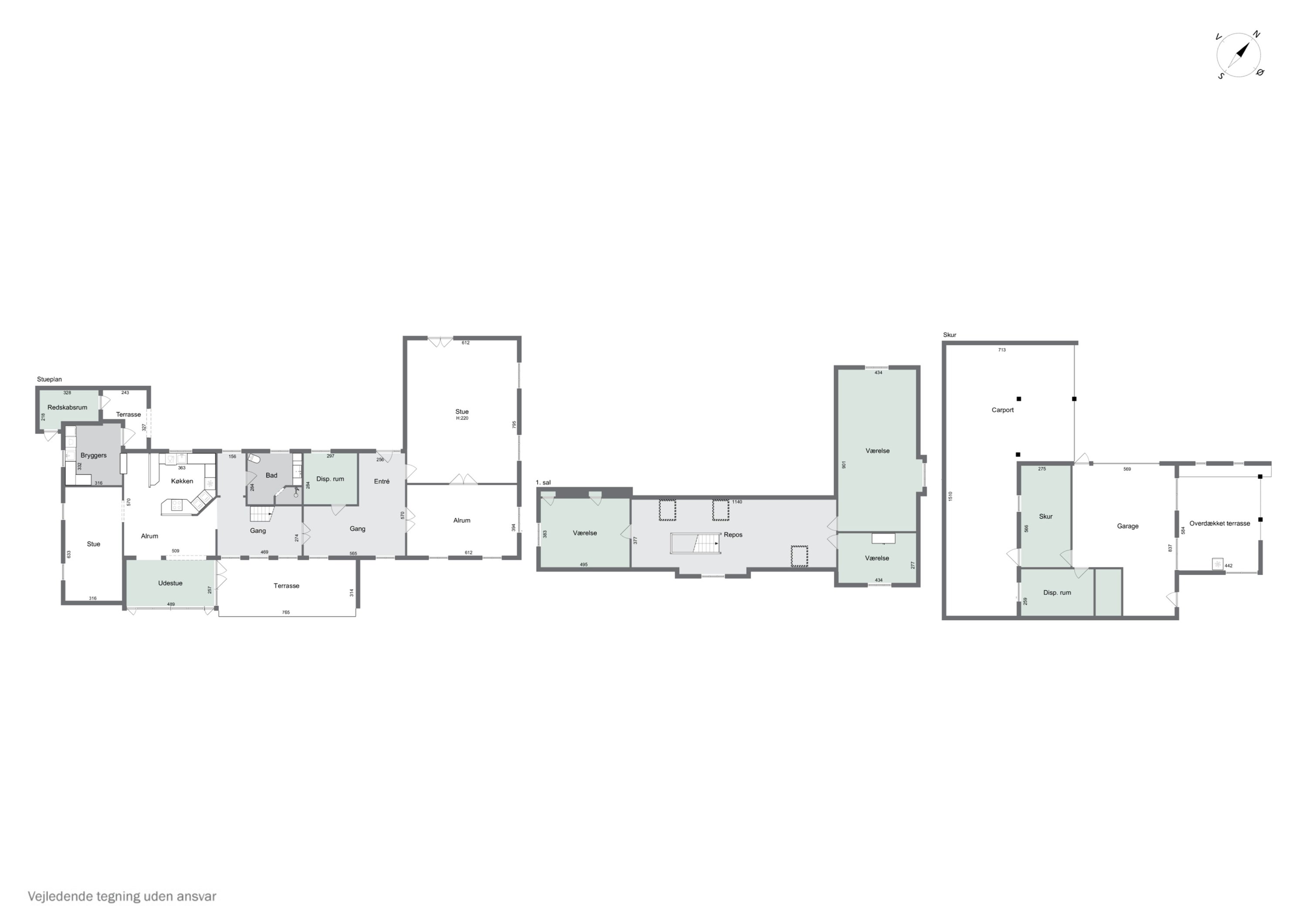 Plantegninger billede af Hovedvejen 18, Rynkeby, 5750 Ringe