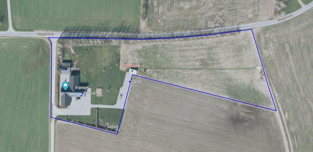 Fremhævet  billede i fuldskærmstilstand. Billede af Kyllinghusvej 1, Sdr Hvam, 7500 Holstebro