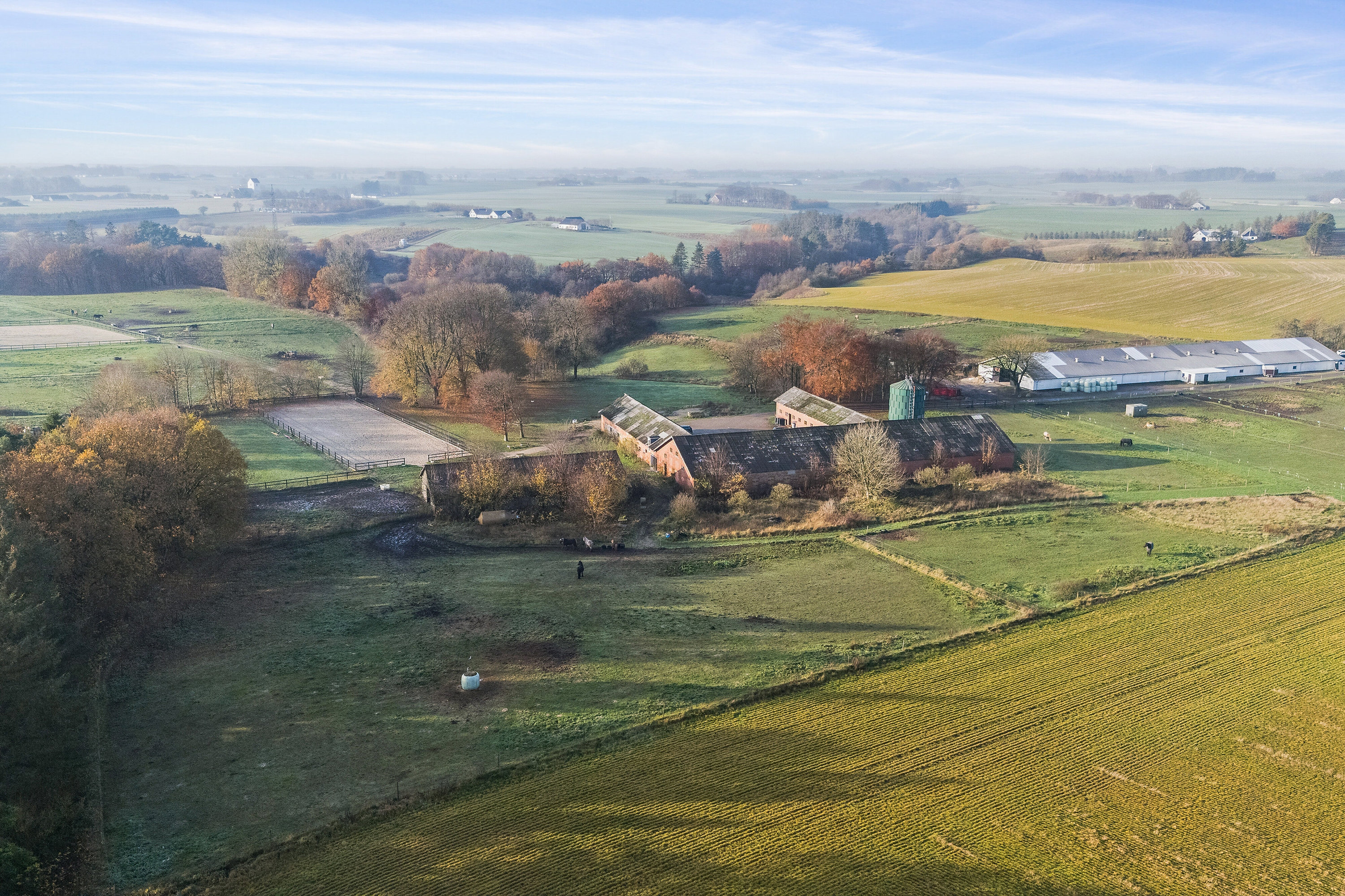 Miniaturebillede 2: udsigt fra toppen. Billede af Højstrupvej 24, 9750 Østervrå