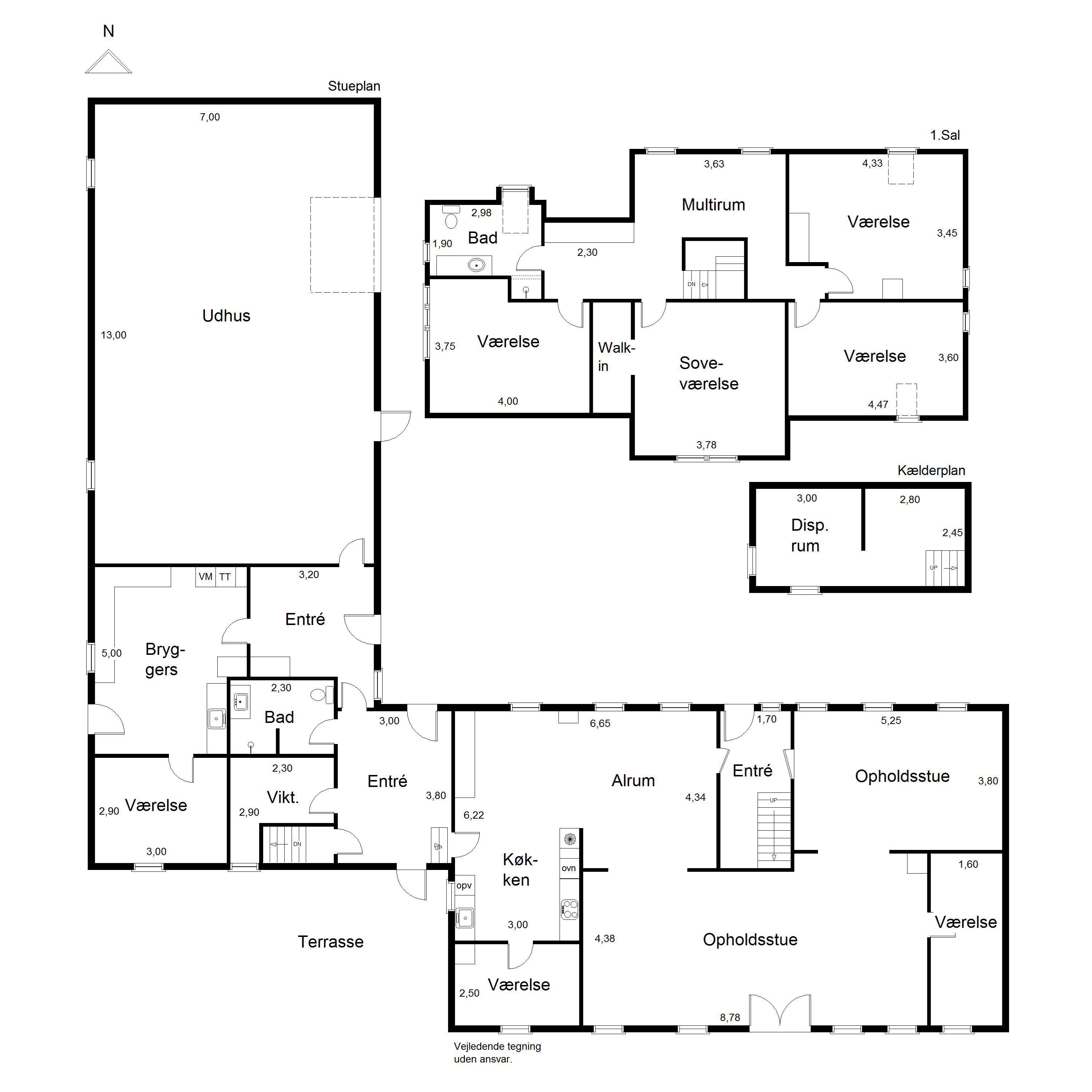 Plantegninger billede af Åvej 6, 5550 Langeskov