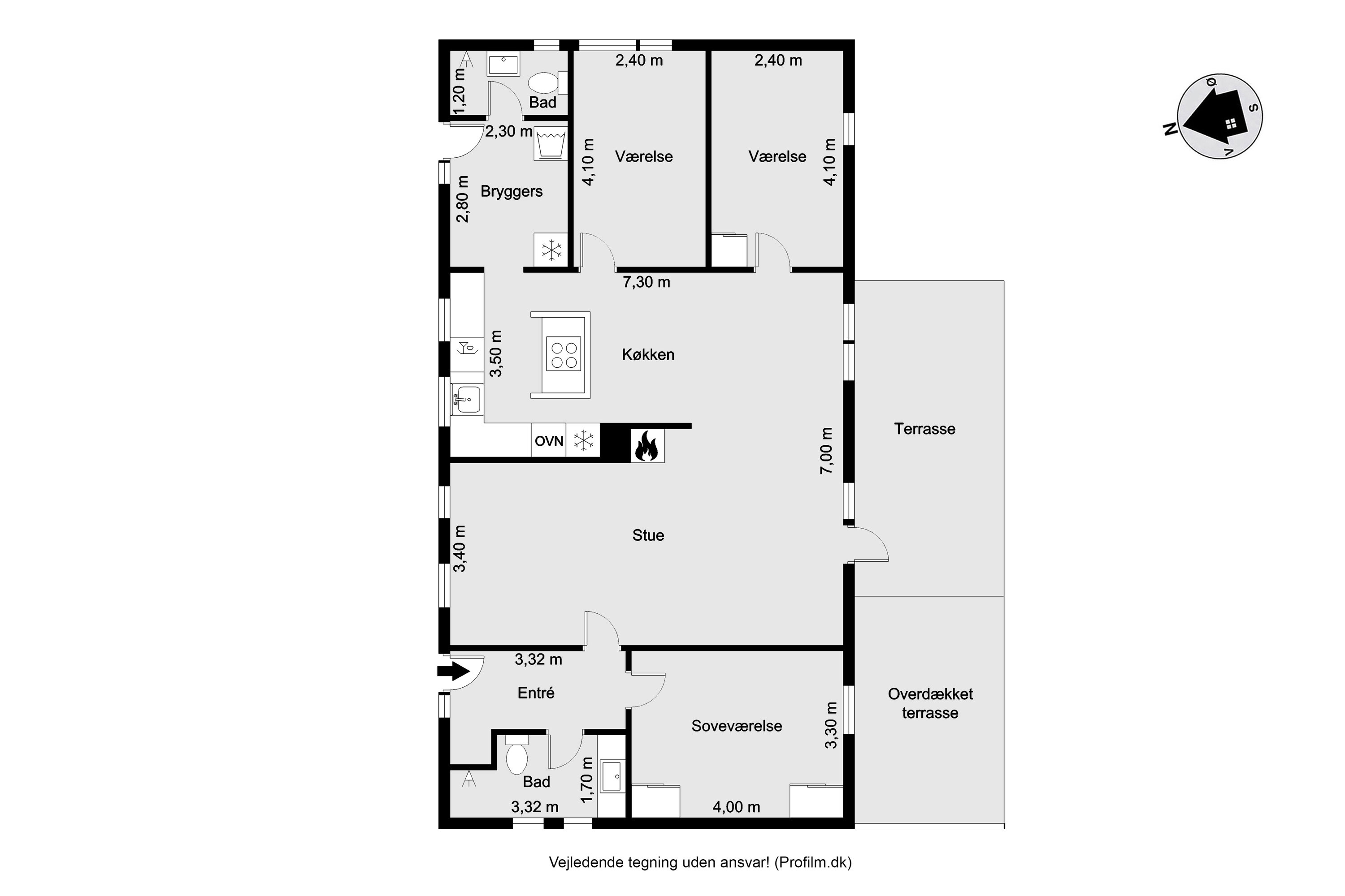 Plantegninger billede af Skjernvej 211, Agerfeld, 7500 Holstebro