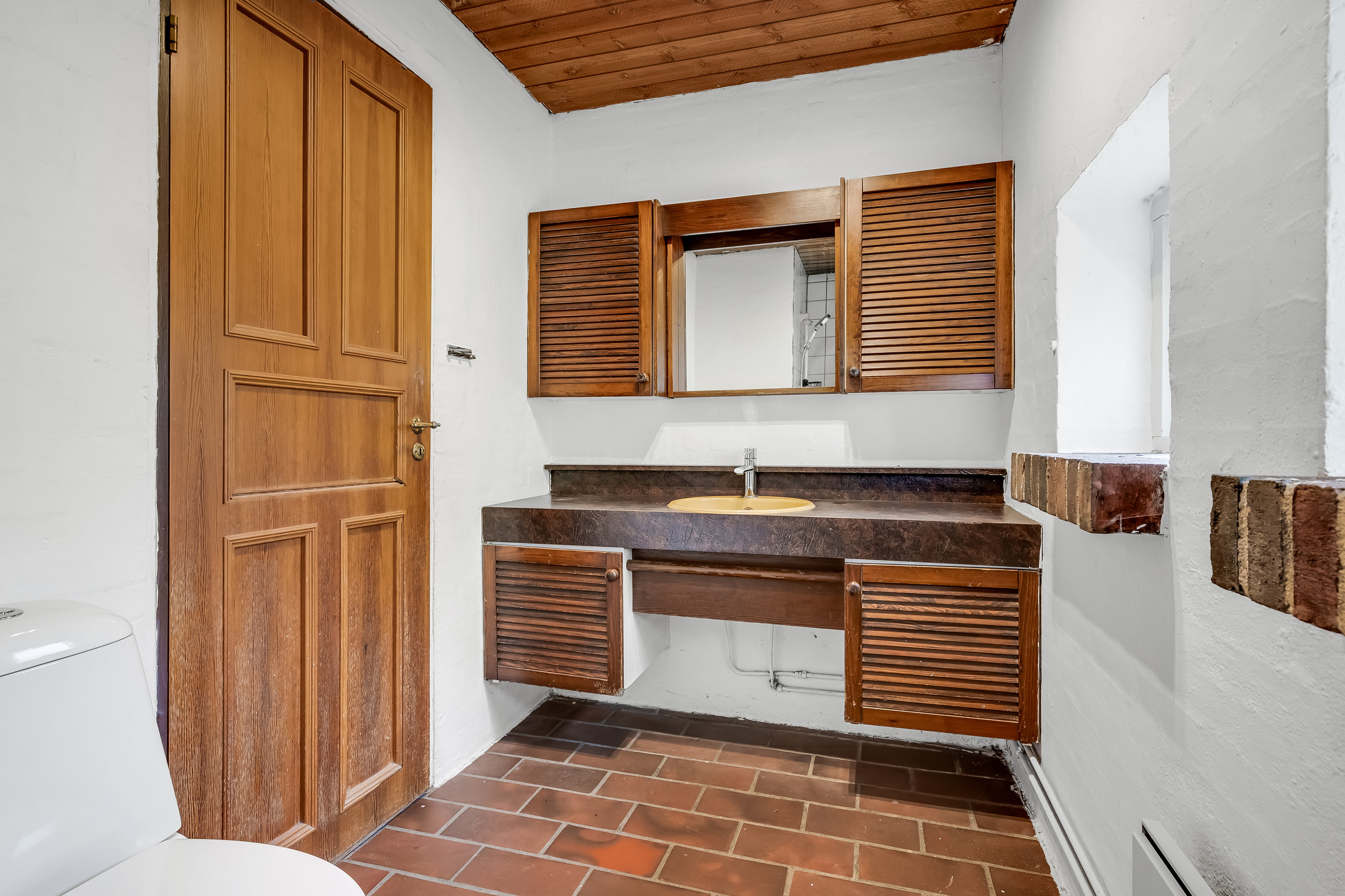 Fremhævet badeværelse billede i fuldskærmstilstand. Billede af Skjernvej 211, Agerfeld, 7500 Holstebro