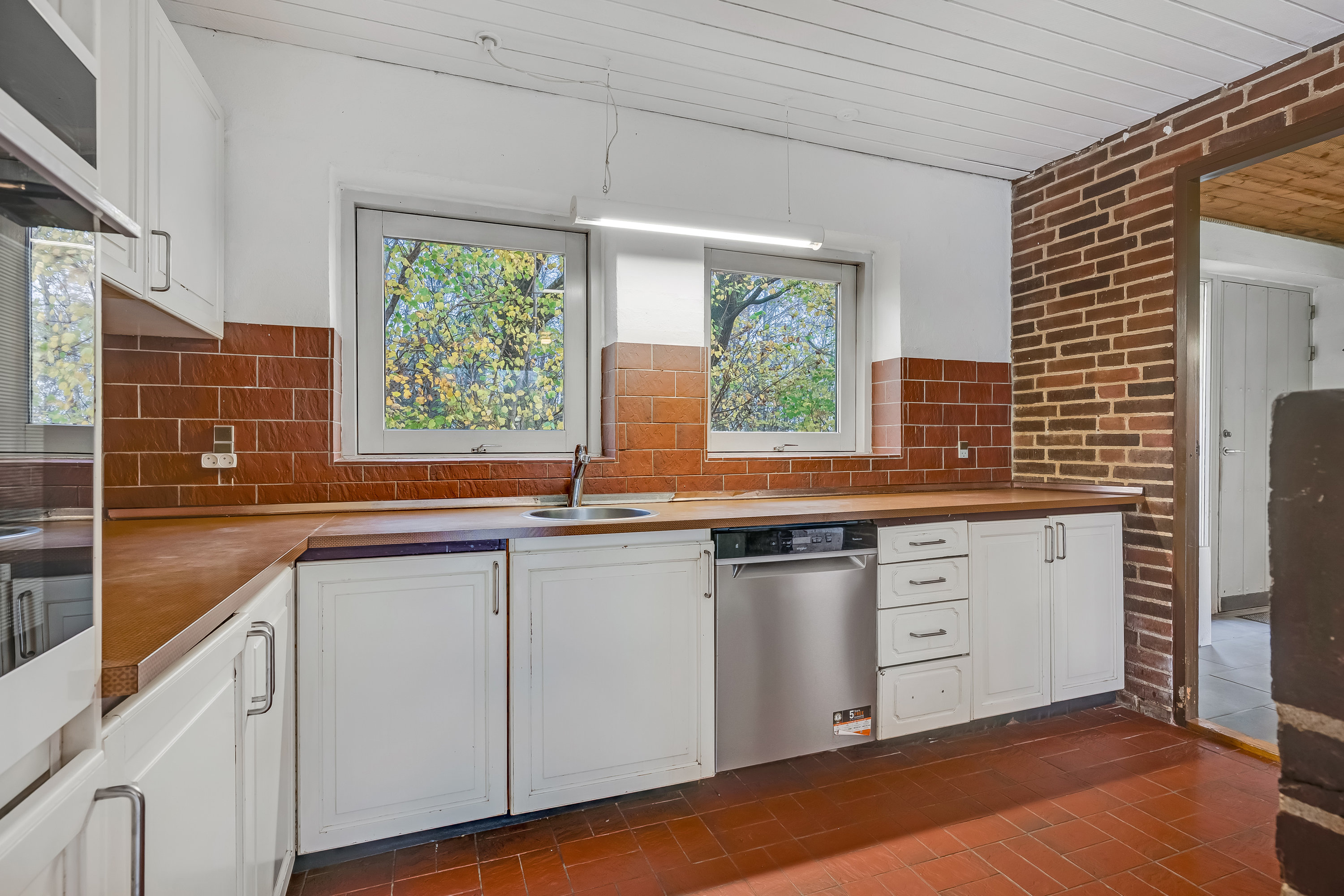 Fremhævet køkken alrum billede i fuldskærmstilstand. Billede af Skjernvej 211, Agerfeld, 7500 Holstebro