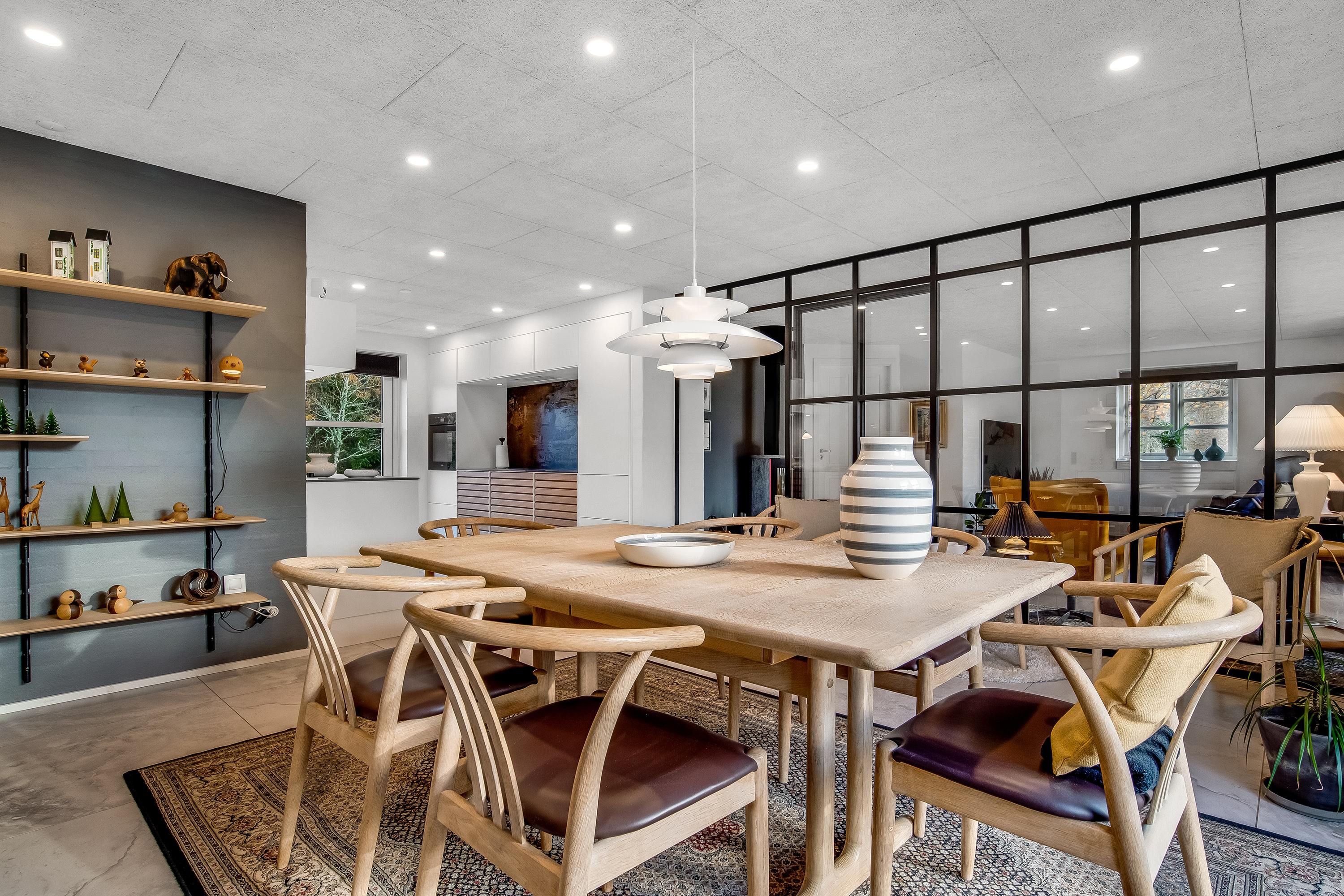 Fremhævet køkken alrum billede i fuldskærmstilstand. Billede af Meldmosevej 5, Møborg, 7660 Bækmarksbro