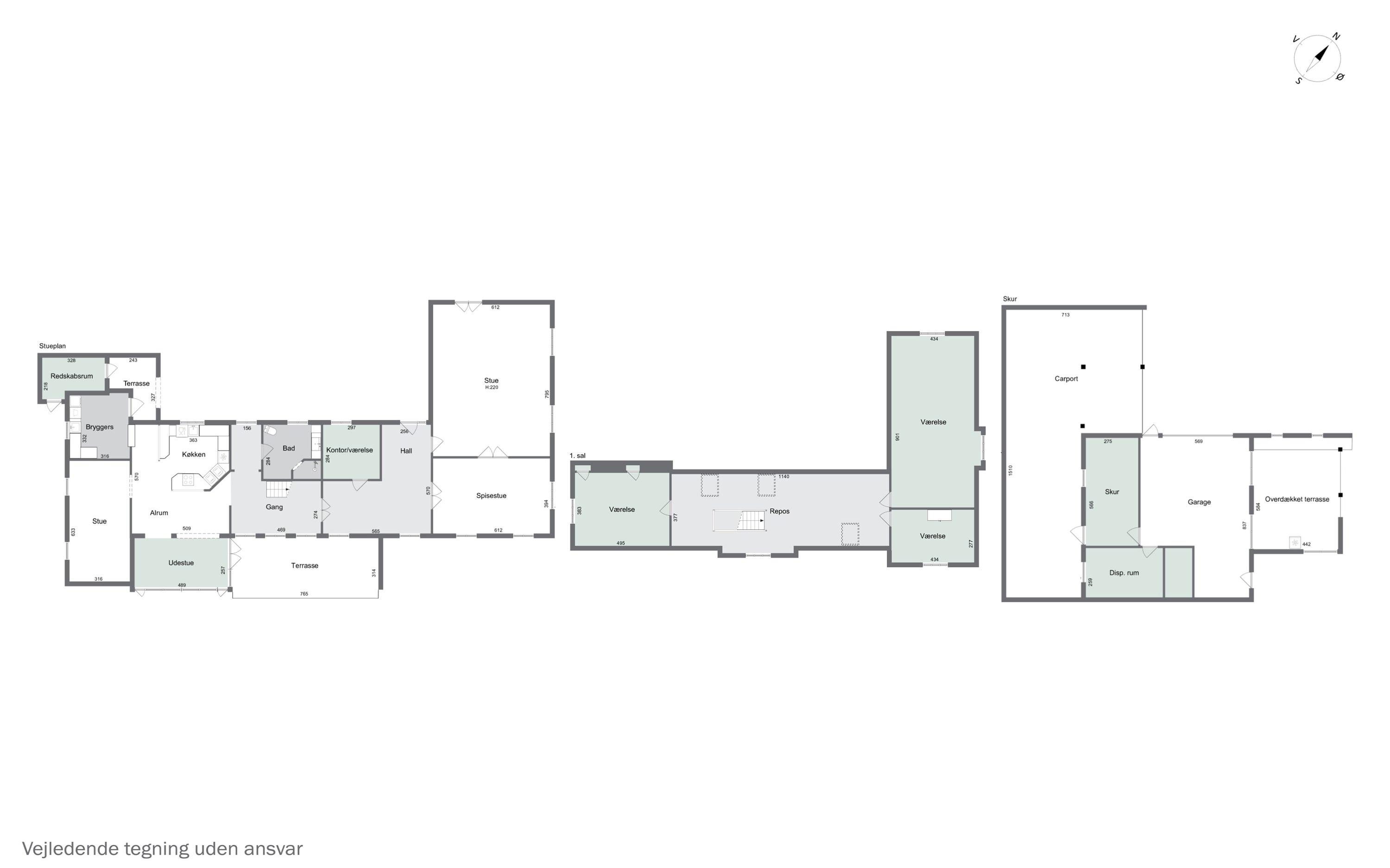 Plantegninger billede af Hovedvejen 18, Rynkeby, 5750 Ringe