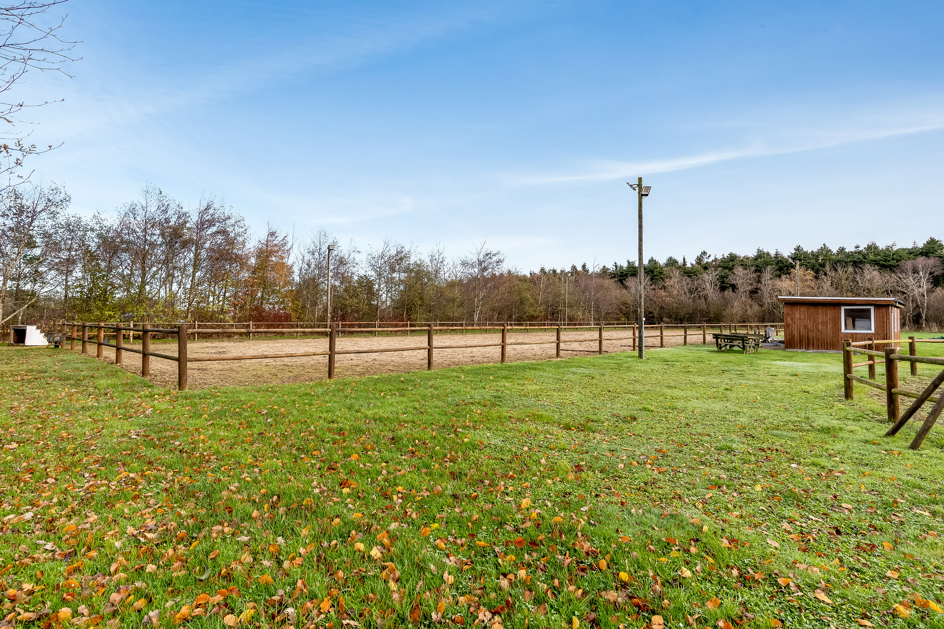 Fremhævet ridebane billede i fuldskærmstilstand. Billede af Ålskovvej 25, Ålskov, 7830 Vinderup