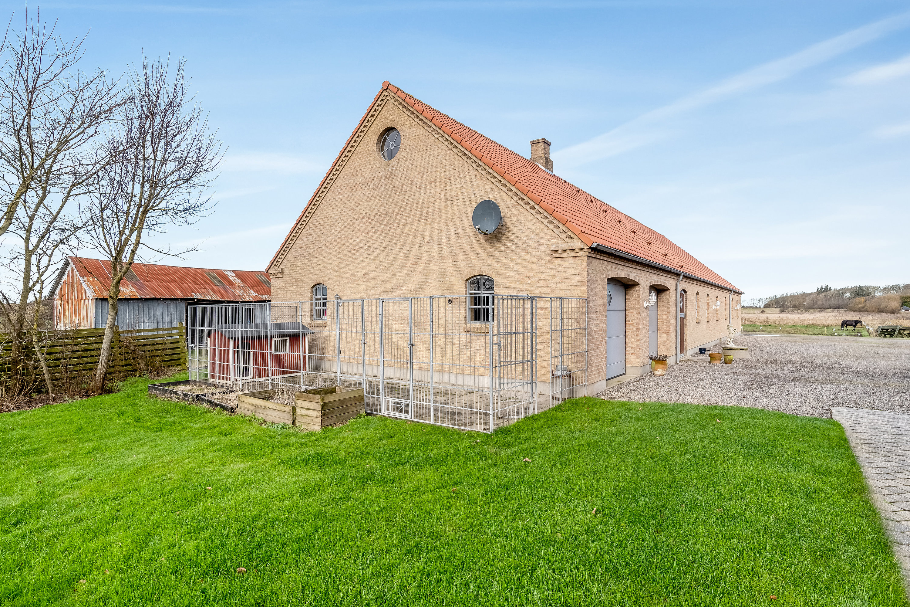 Fremhævet stald billede i fuldskærmstilstand. Billede af Ålskovvej 25, Ålskov, 7830 Vinderup