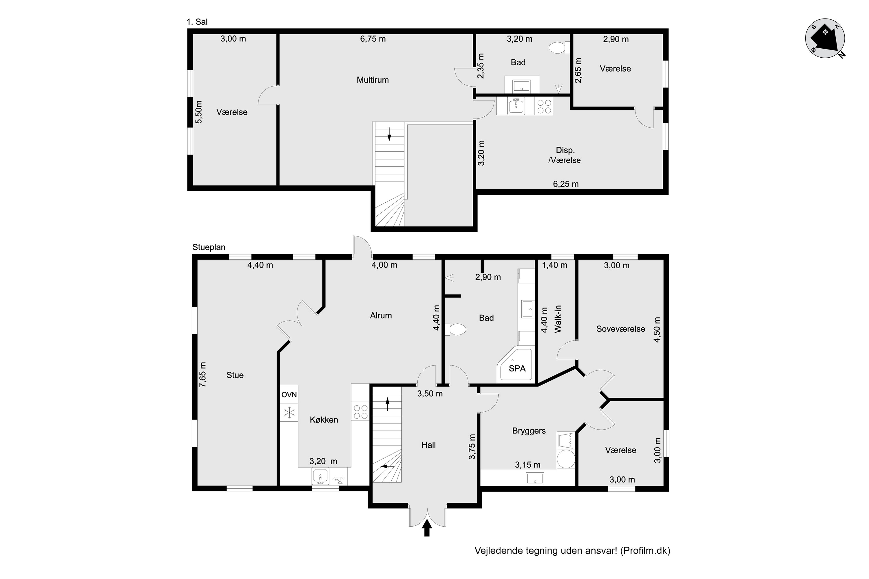Plantegninger billede af Ålskovvej 25, Ålskov, 7830 Vinderup