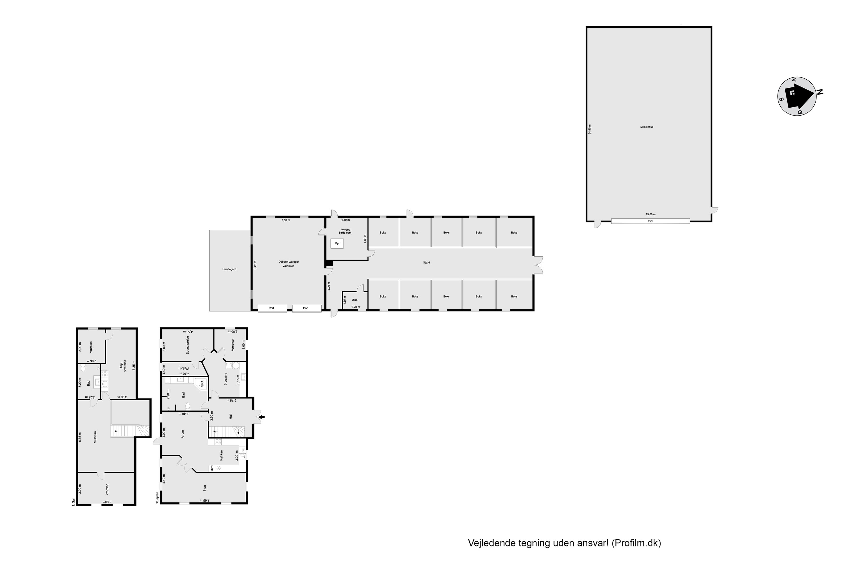 Plantegninger billede af Ålskovvej 25, Ålskov, 7830 Vinderup
