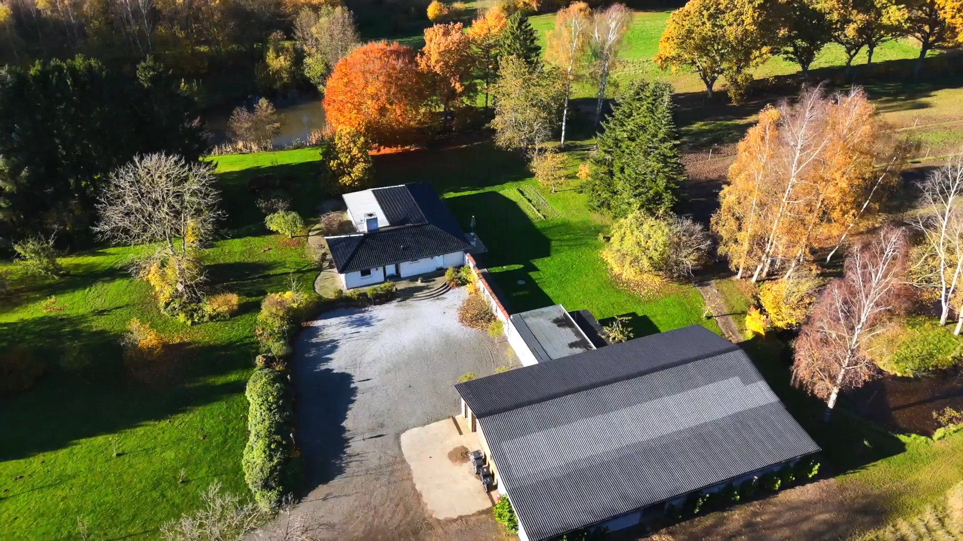 Fremhævet luftfoto billede i fuldskærmstilstand. Billede af Harndrup Skov 23, Harndrupskov, 5463 Harndrup