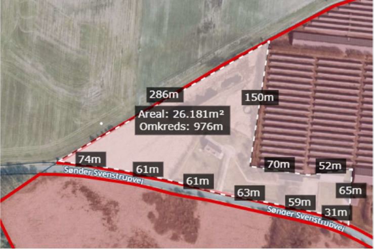 Fremhævet  billede i fuldskærmstilstand. Billede af Sdr Svenstrupvej 3, del af, Bjert, 7830 Vinderup
