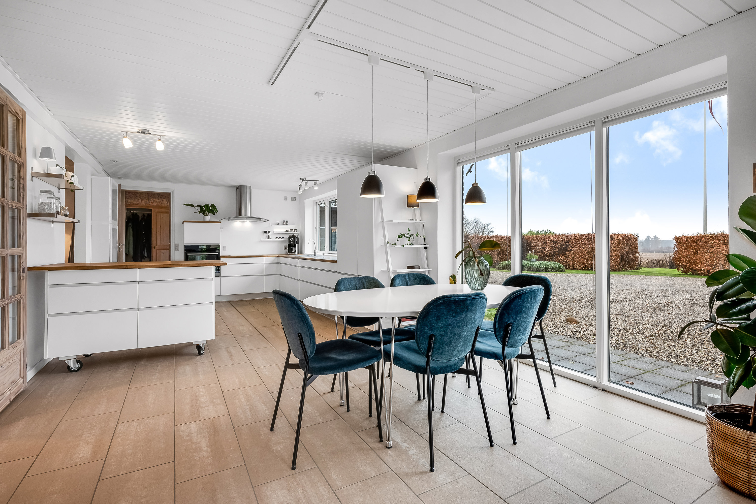 Fremhævet køkken alrum billede i fuldskærmstilstand. Billede af Herningvej 128, Tvis, 7500 Holstebro