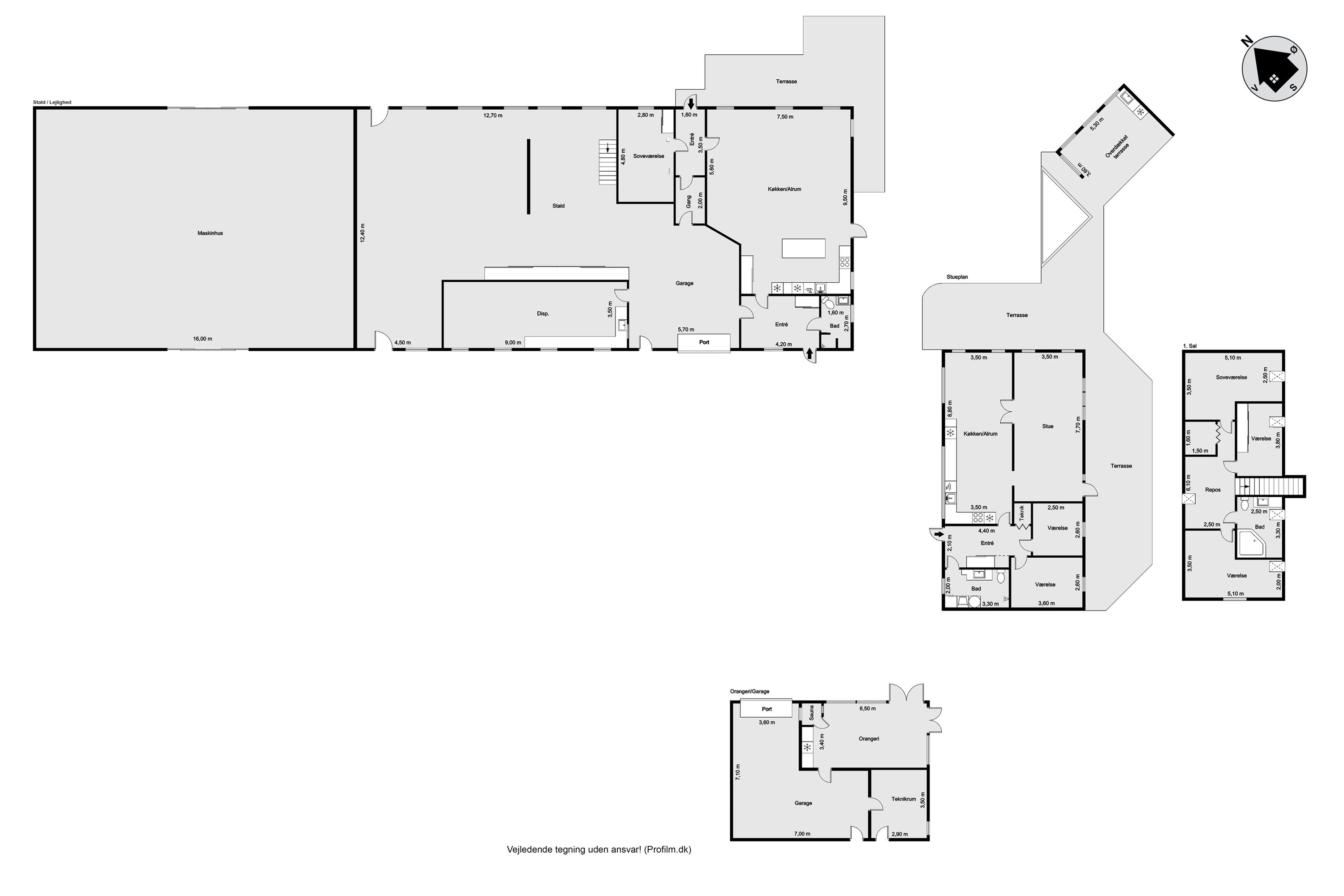 Plantegninger billede af Herningvej 128, Tvis, 7500 Holstebro