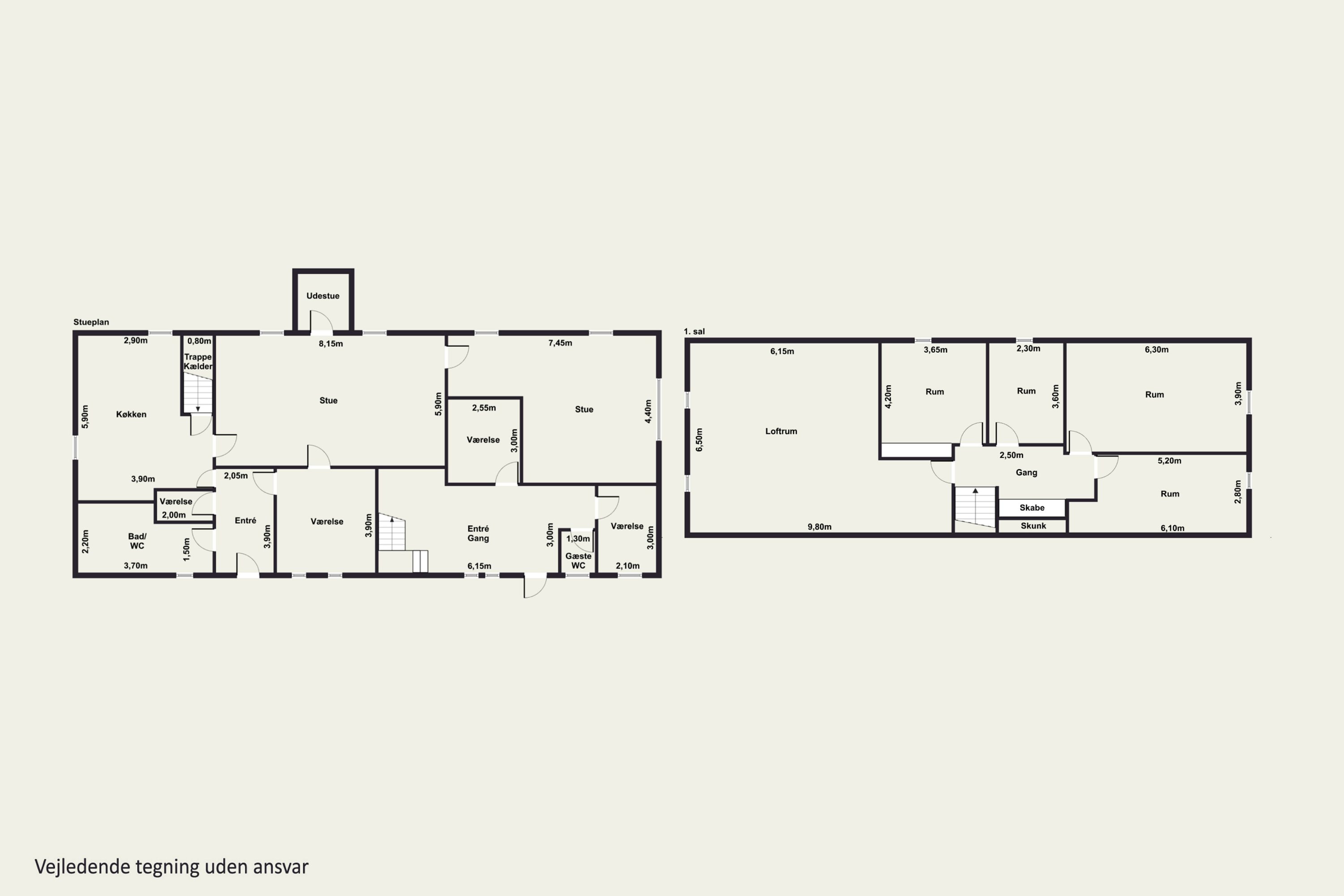 Plantegninger billede af Råsøvej 11, Tybjerg, 4160 Herlufmagle