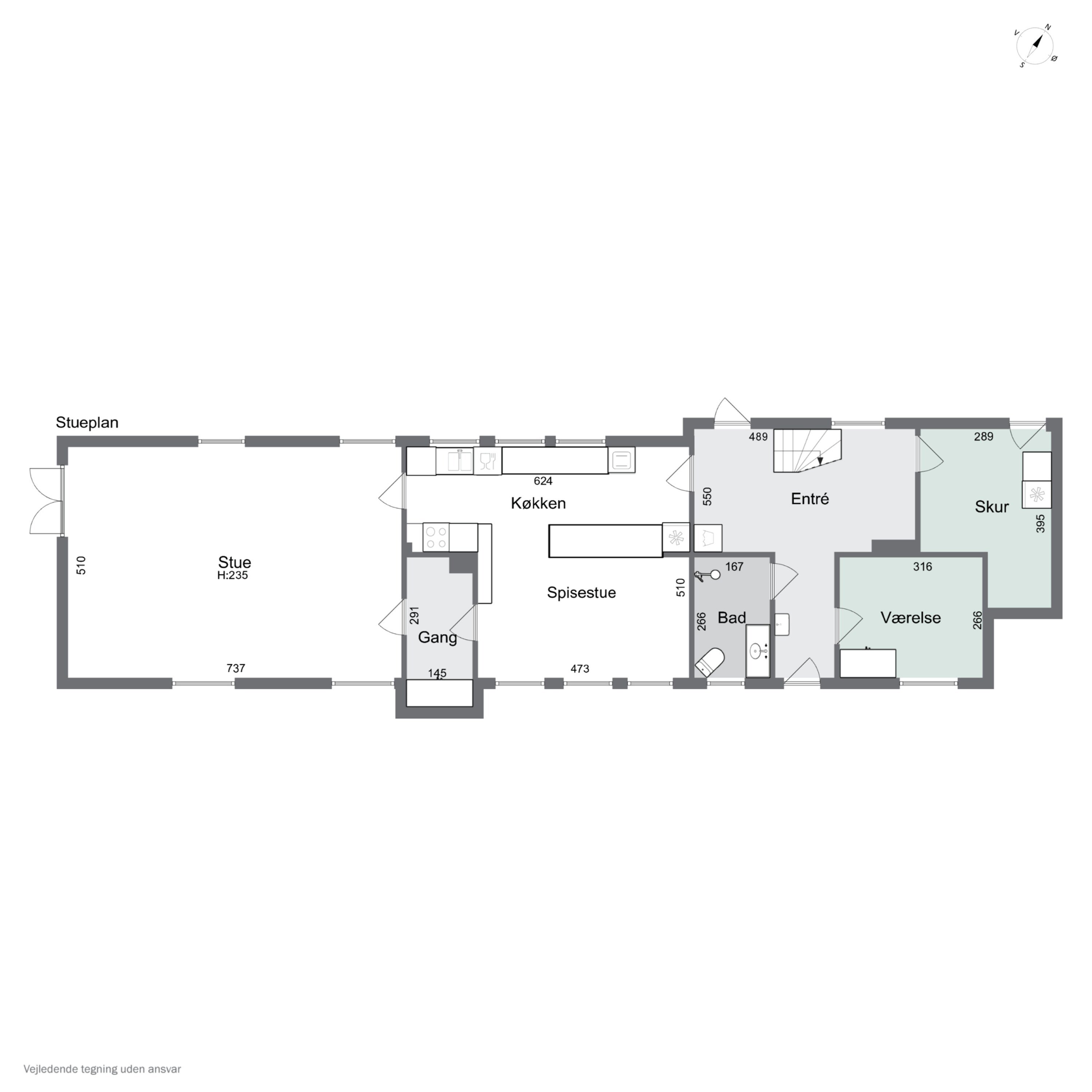 Plantegninger billede af Sølvbjergvej 2 (en del heraf), Pejrup, 5600 Faaborg