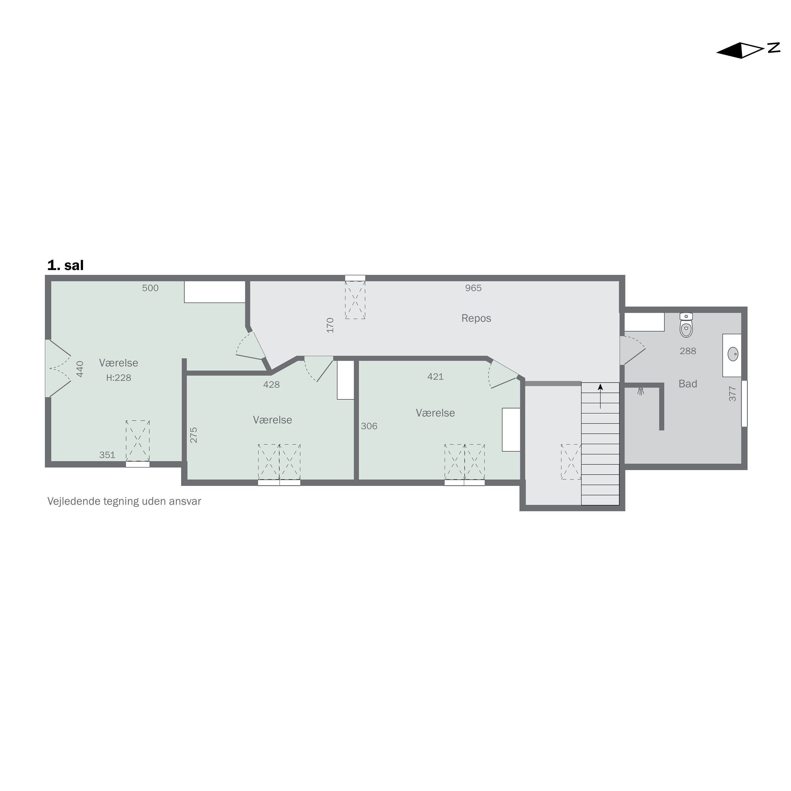 Plantegninger billede af Jegenvej 4, 9900 Frederikshavn