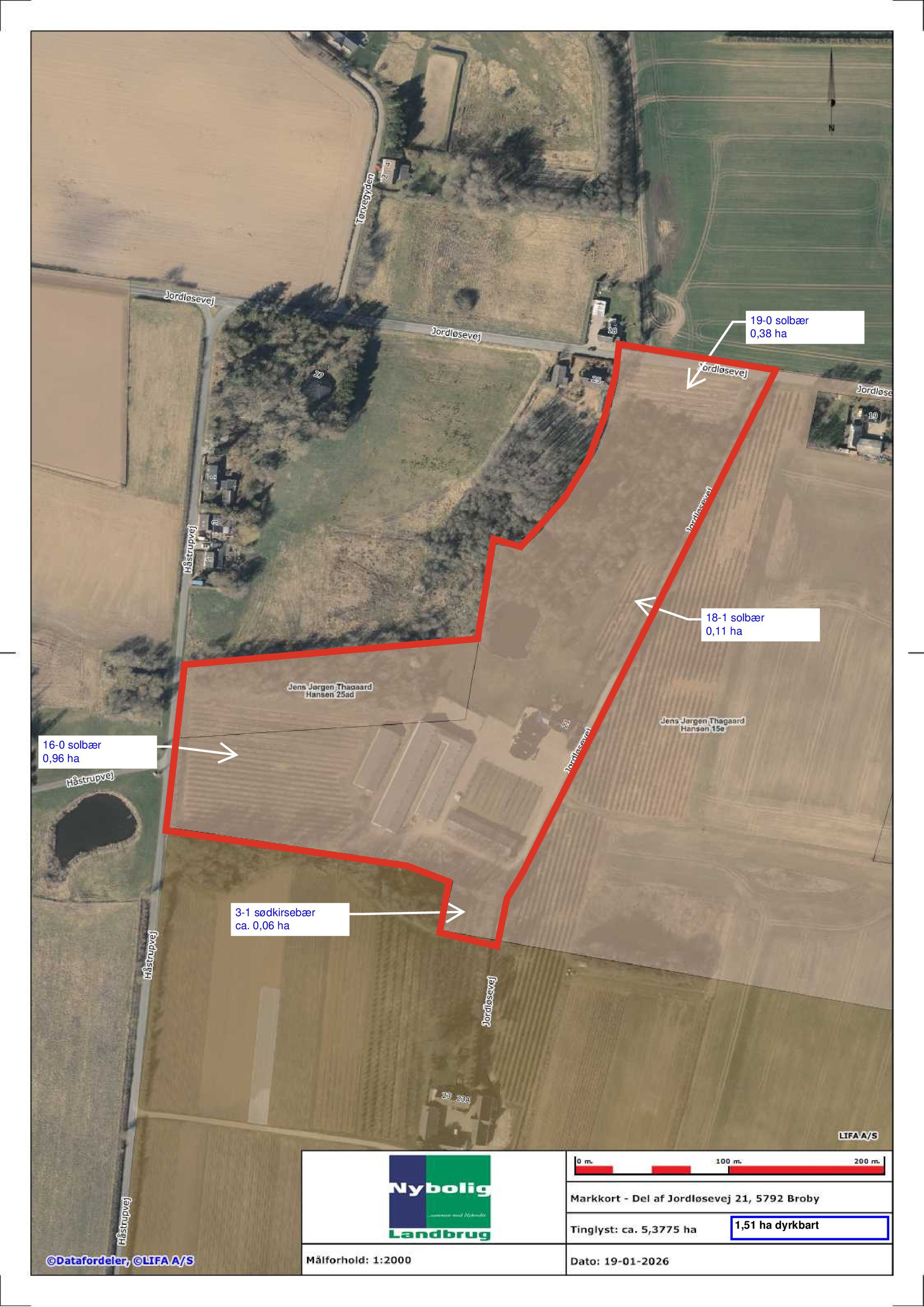 Fremhævet  billede i fuldskærmstilstand. Billede af Jordløsevej 21, V Hæsinge, 5672 Broby