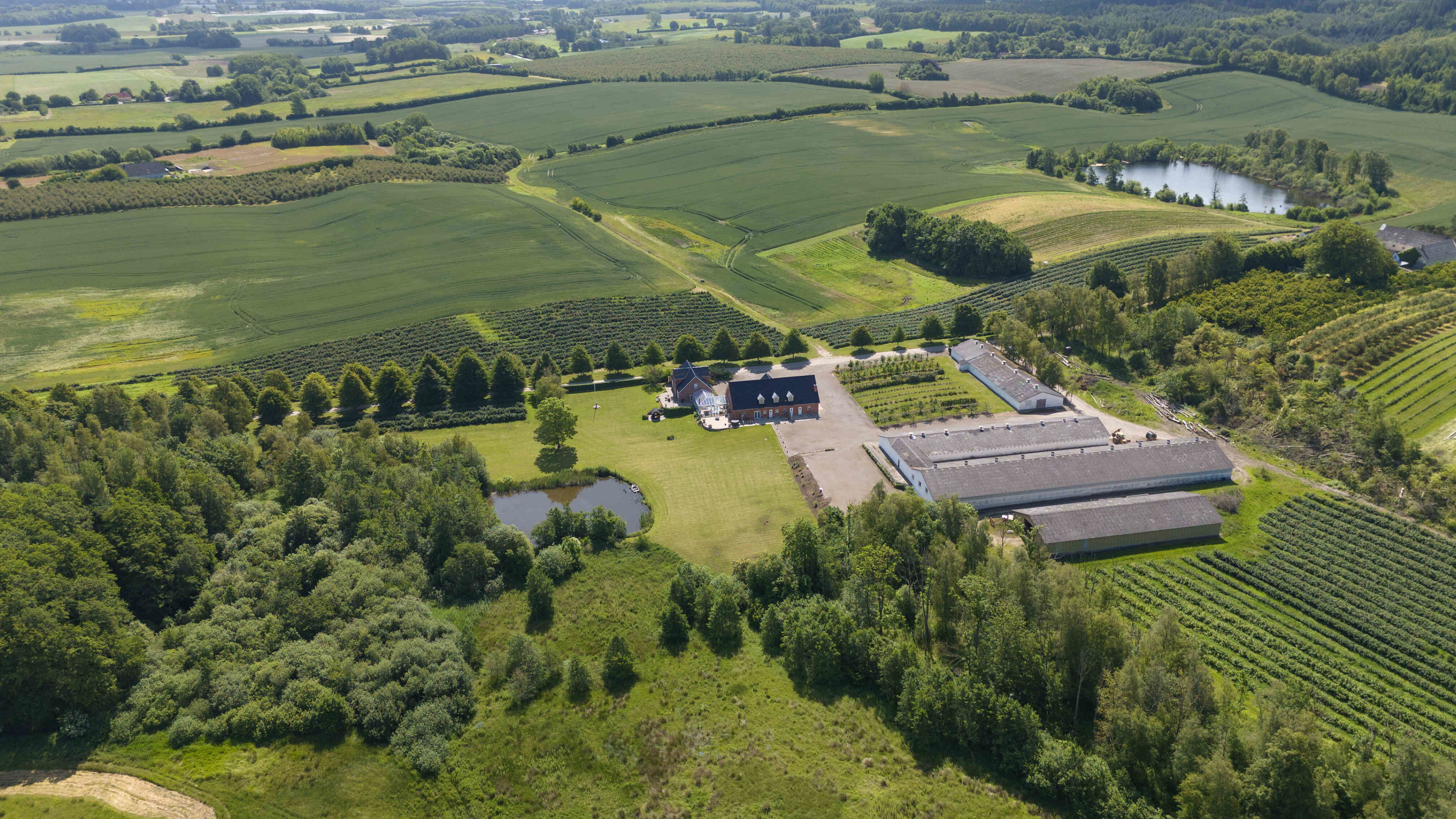 Fremhævet  billede i fuldskærmstilstand. Billede af Jordløsevej 21 og 23, V Hæsinge, 5672 Broby