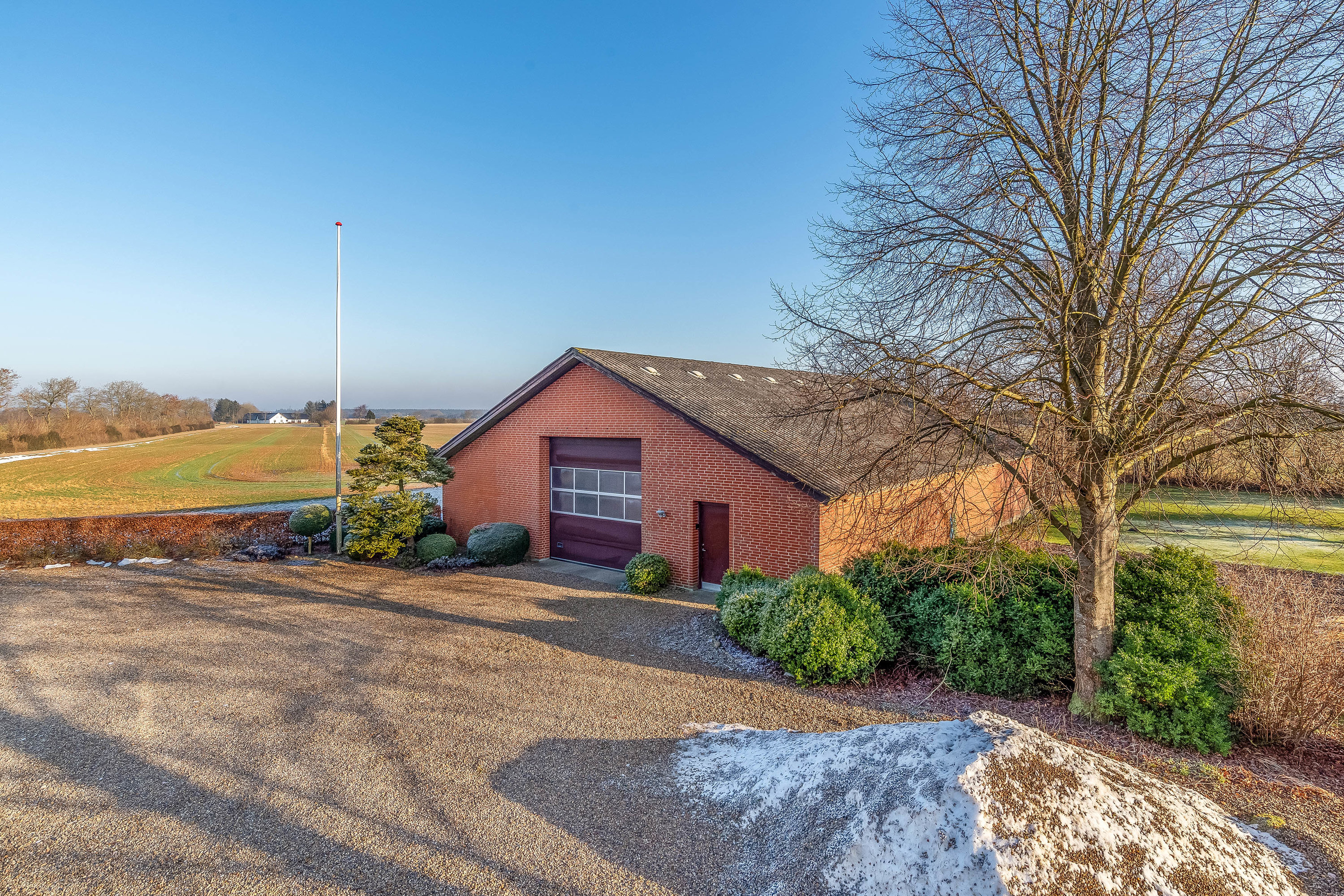 Fremhævet maskinhus billede i fuldskærmstilstand. Billede af Gedhusvej 8, Ilskov, 7451 Sunds